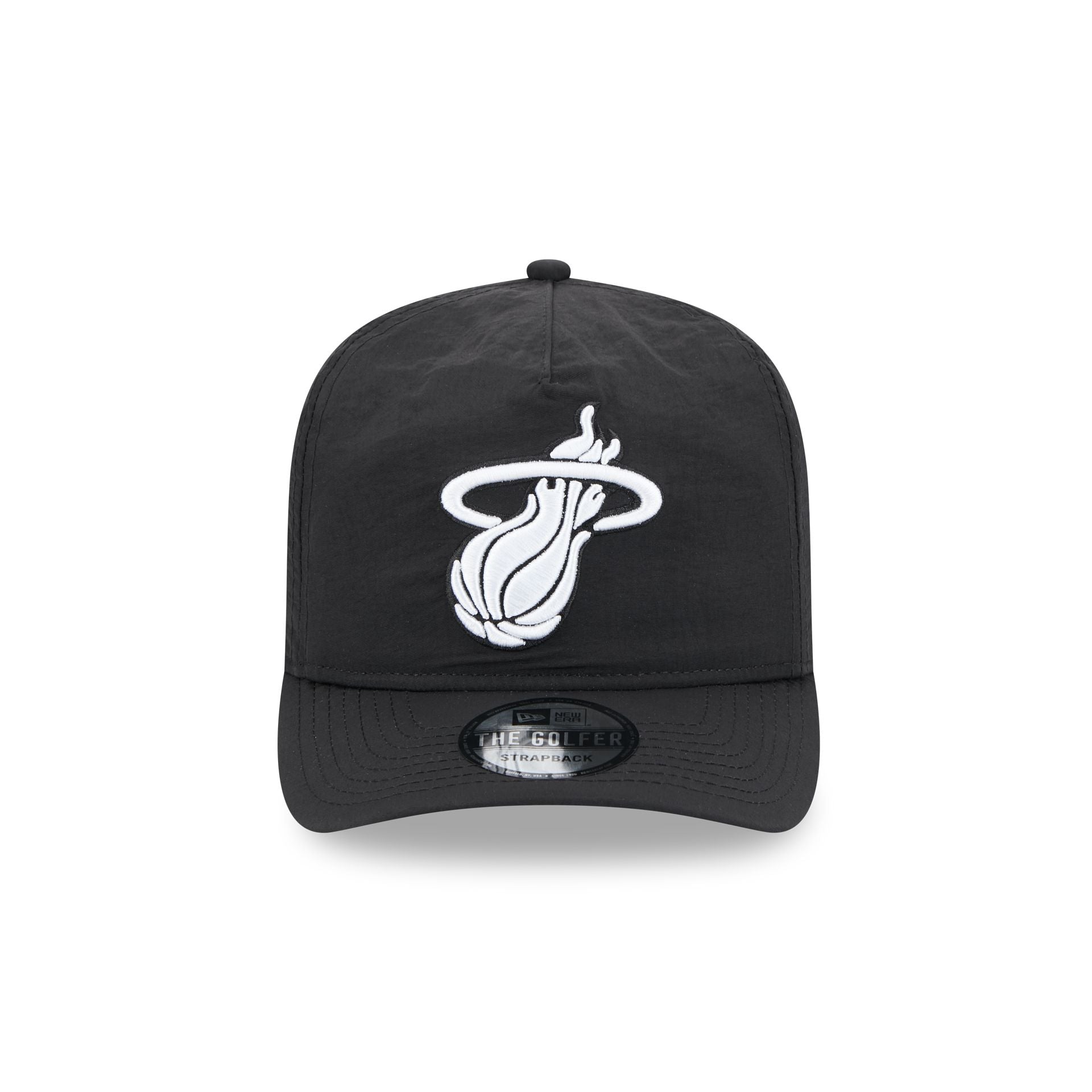 Miami Heat Everyday Nylon Black Golfer Hat - Image 2