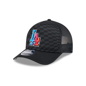 Los Angeles Dodgers Gradient Raceway 9FORTY M-Crown A-Frame Trucker Hat