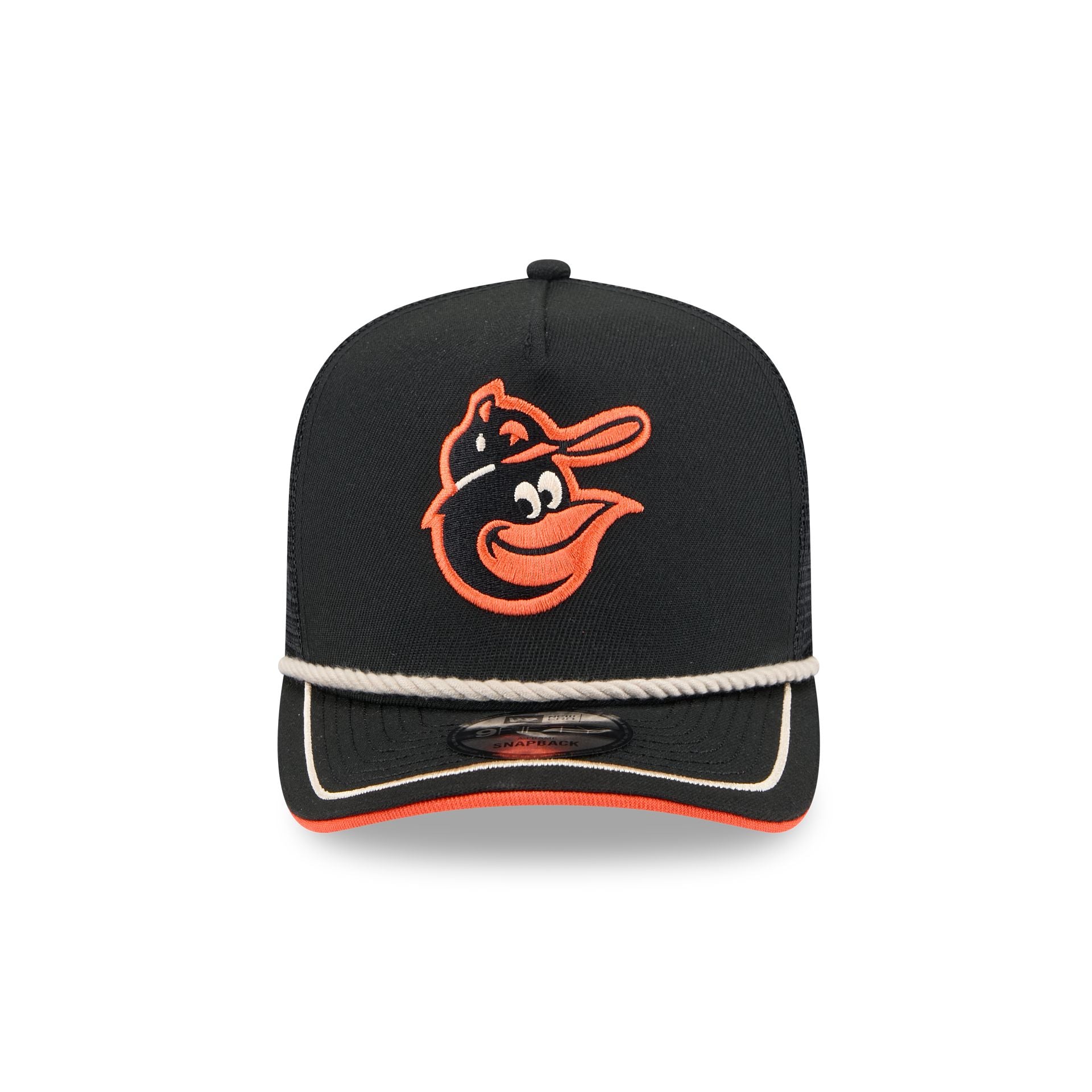 Baltimore Orioles Vintage Team Rope 9FIFTY A-Frame Trucker - Image 2