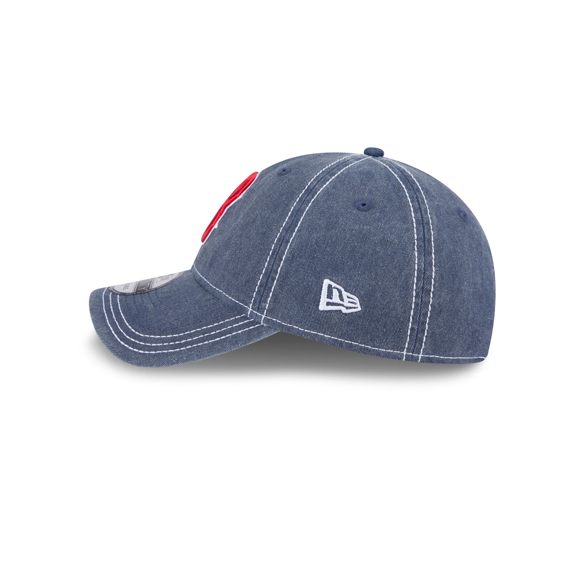 Boston Red Sox Washed Contrast 9TWENTY Adjustable Hat - Image 4
