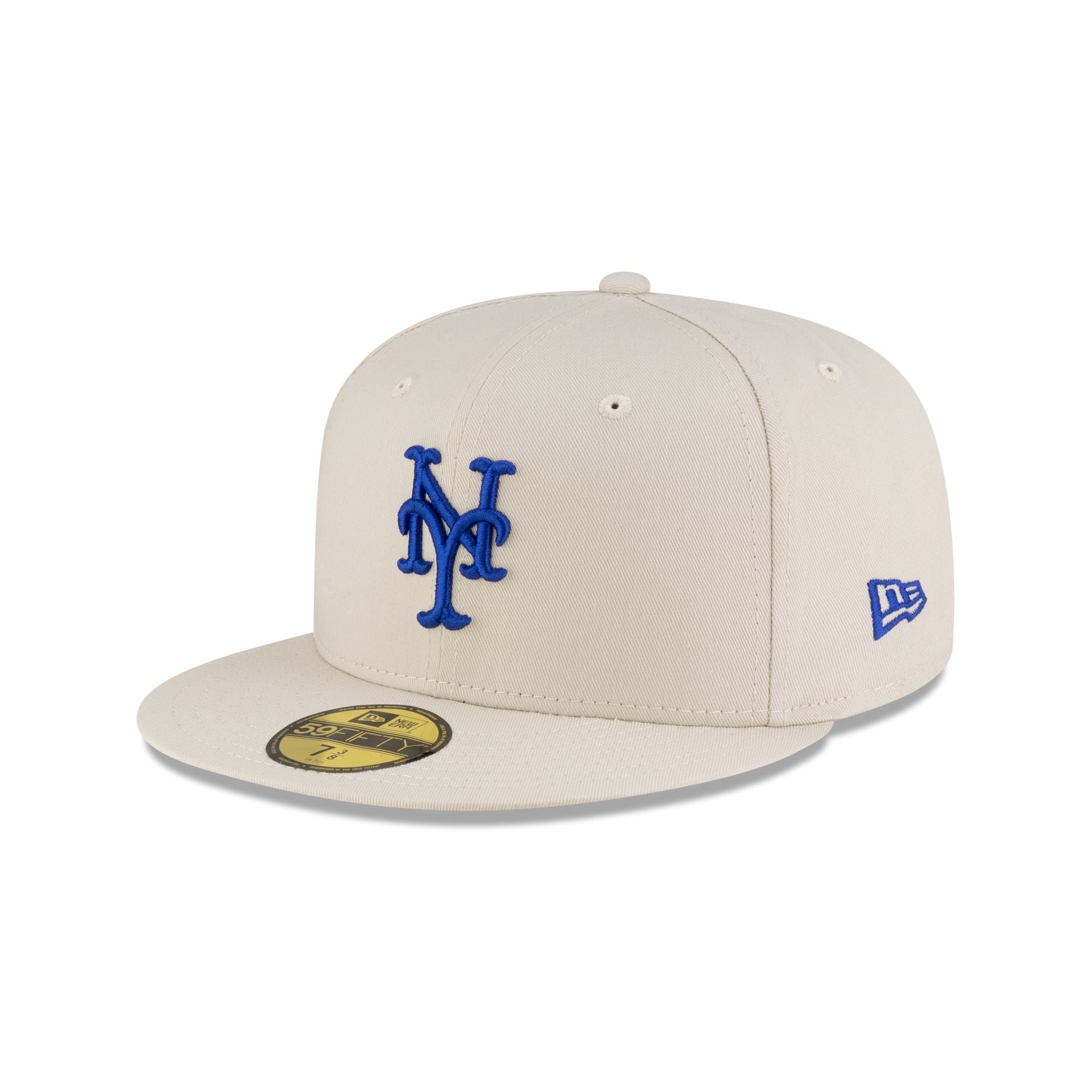 New York or Nowhere x New York Mets Chrome White 59FIFTY Fitted Hat - Image 3