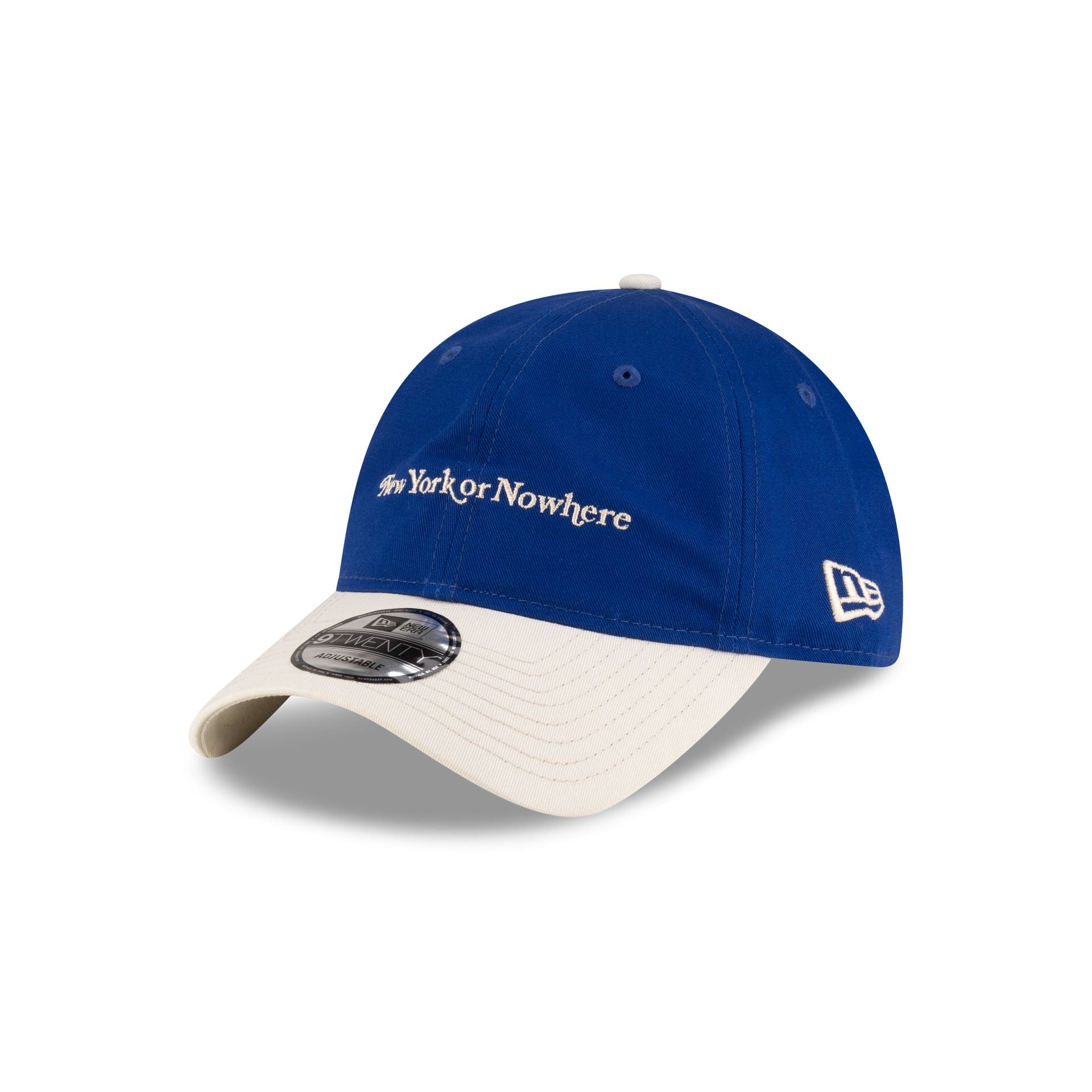 New York or Nowhere x New York Mets Light Royal Wordmark 9TWENTY Adjustable Hat - Image 3