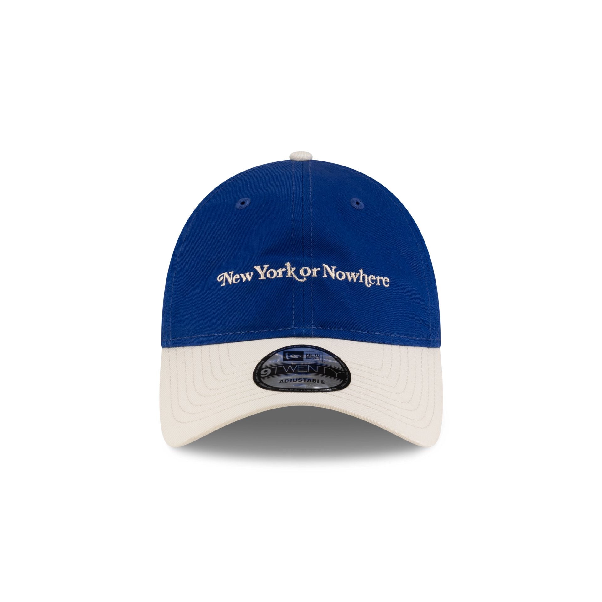 New York or Nowhere x New York Mets Light Royal Wordmark 9TWENTY Adjustable Hat - Image 2