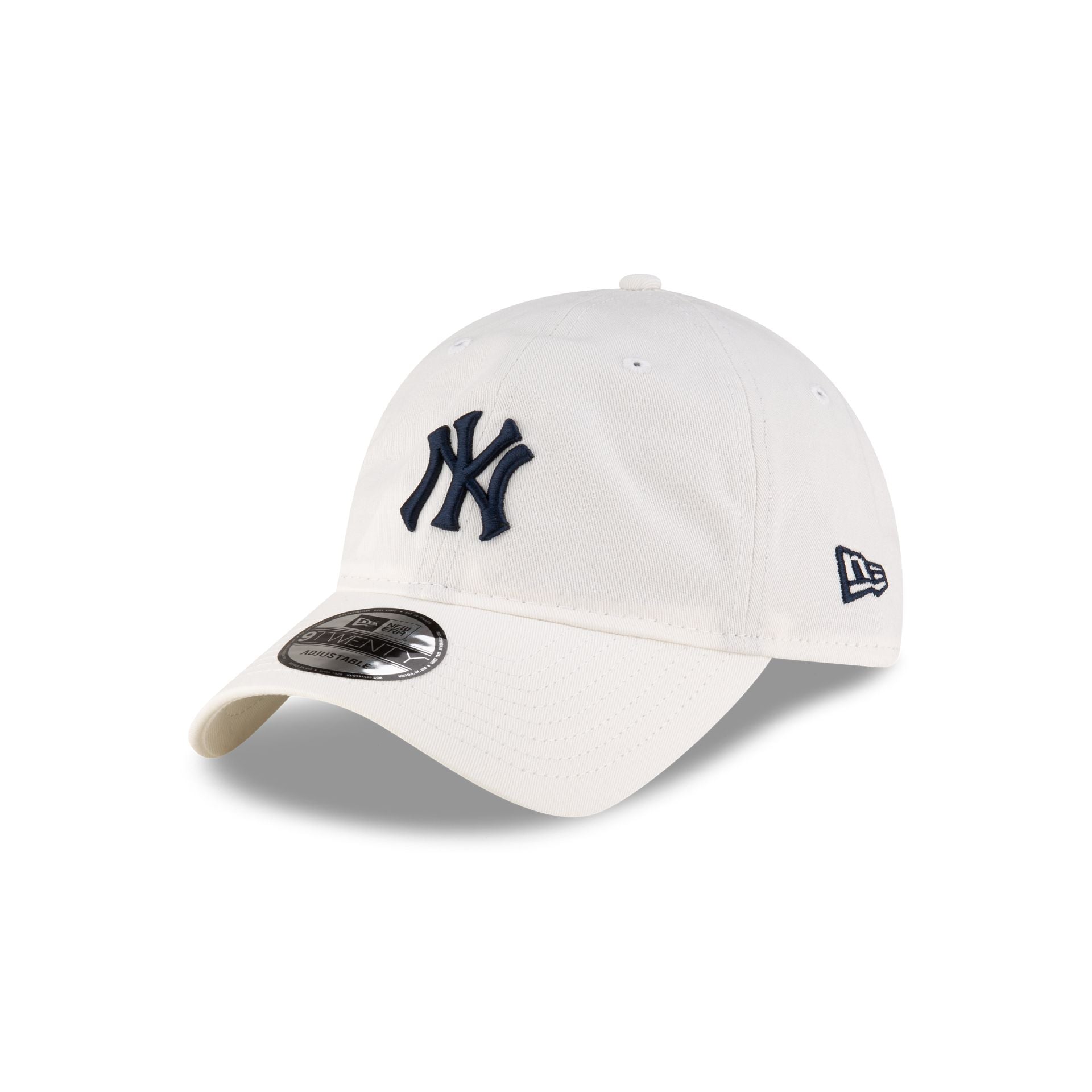 New York or Nowhere x New York Yankees White Logo 9TWENTY Adjustable Hat - Image 3