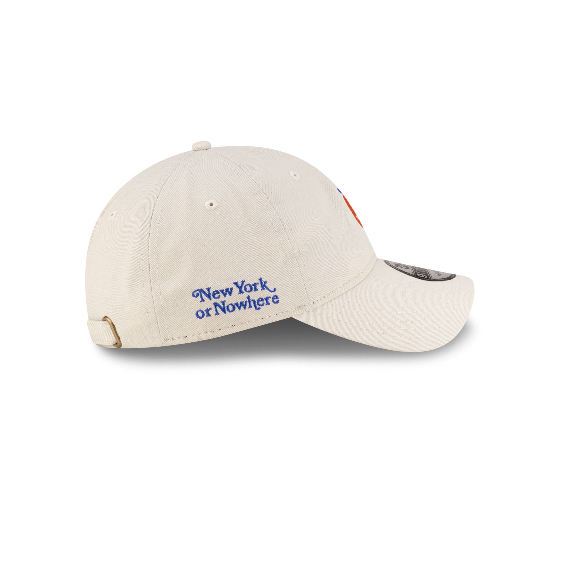 New York or Nowhere x New York Mets Chrome White Apple 9TWENTY Adjustable Hat - Image 4