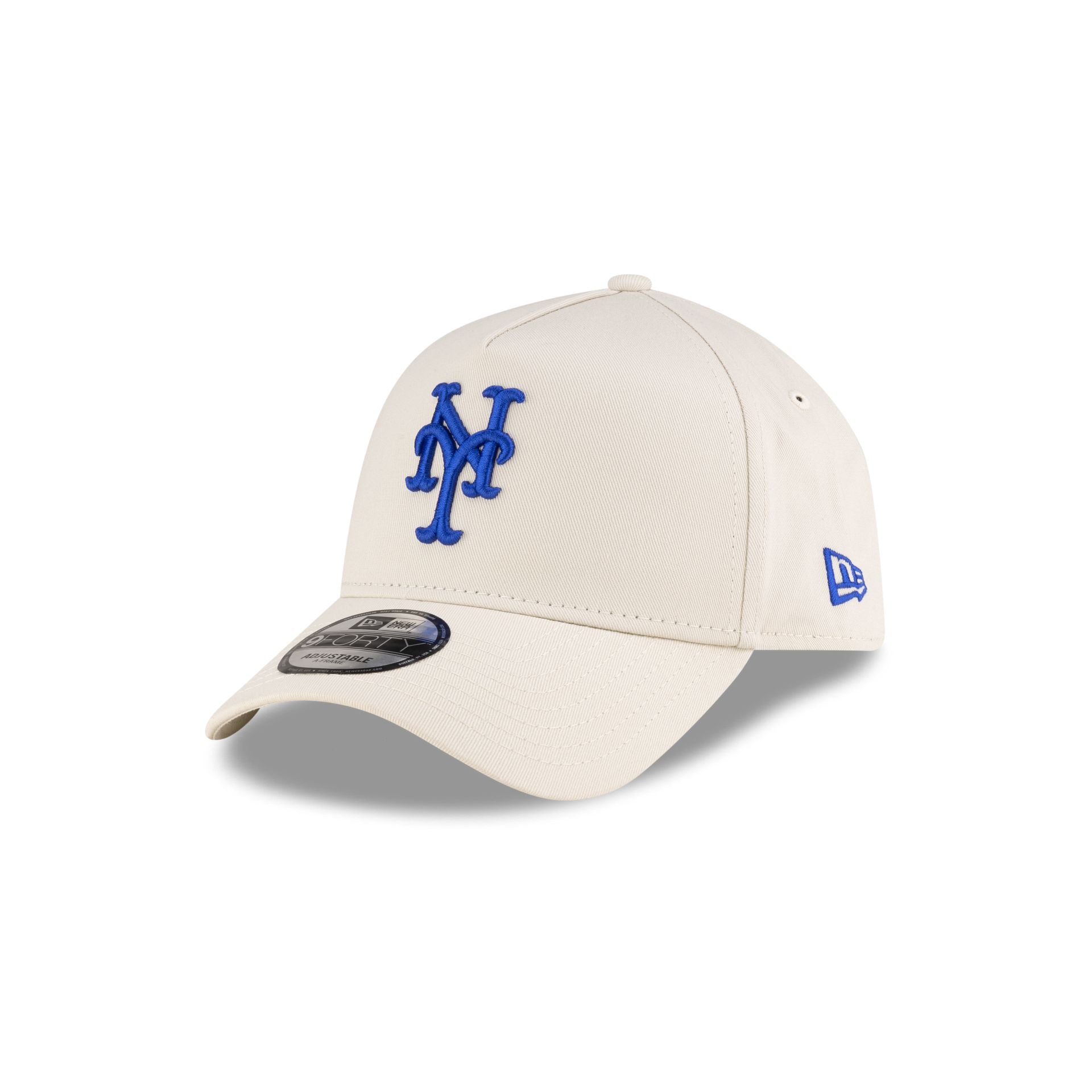 New York or Nowhere x New York Mets Chrome White 9FORTY A-Frame Snapback Hat - Image 3