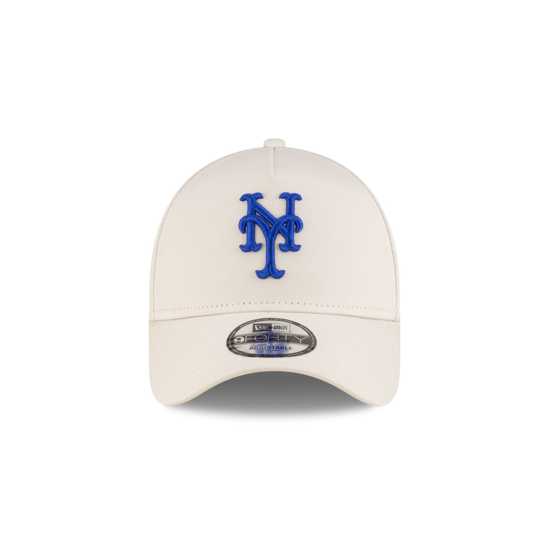 New York or Nowhere x New York Mets Chrome White 9FORTY A-Frame Snapback Hat - Image 2