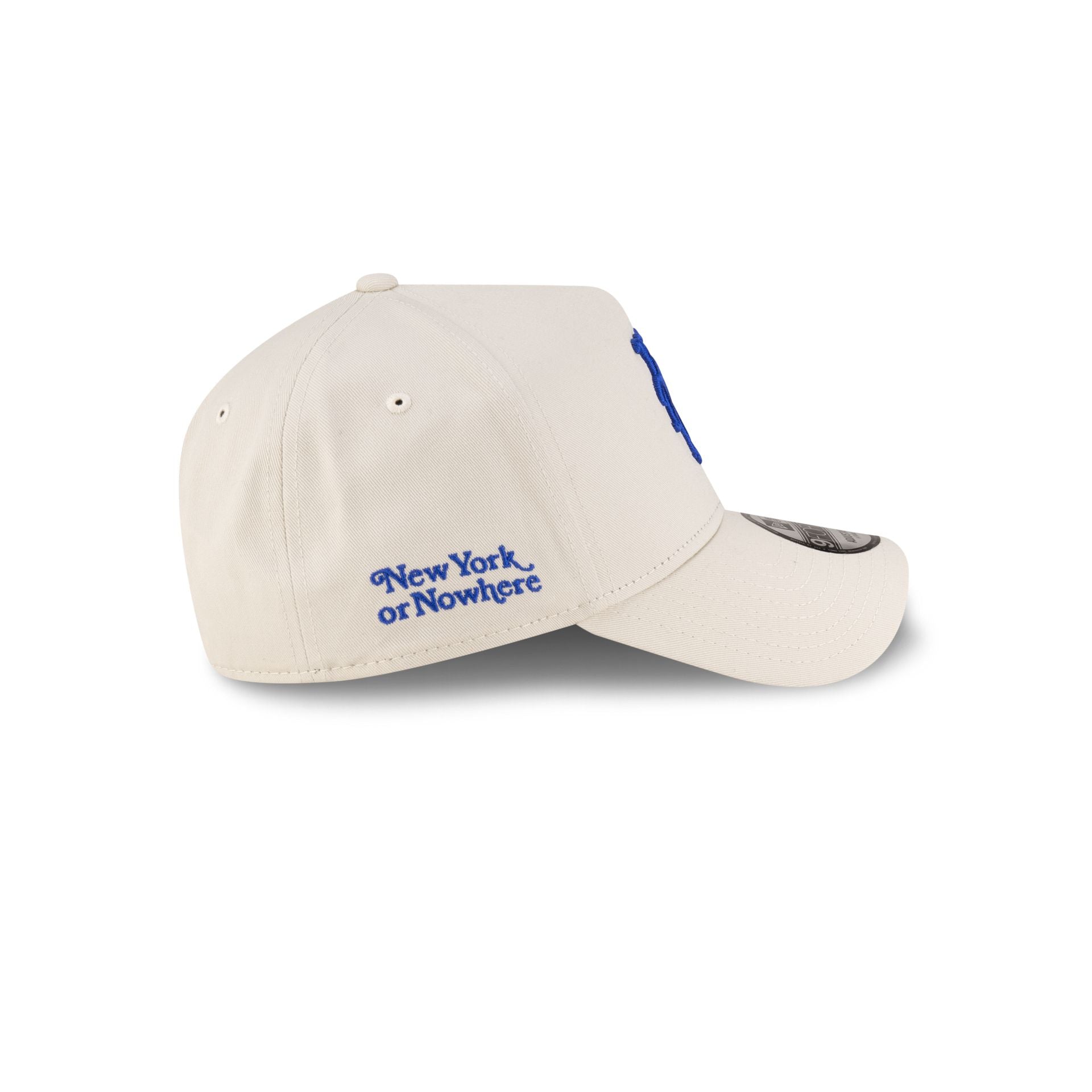 New York or Nowhere x New York Mets Chrome White 9FORTY A-Frame Snapback Hat - Image 4