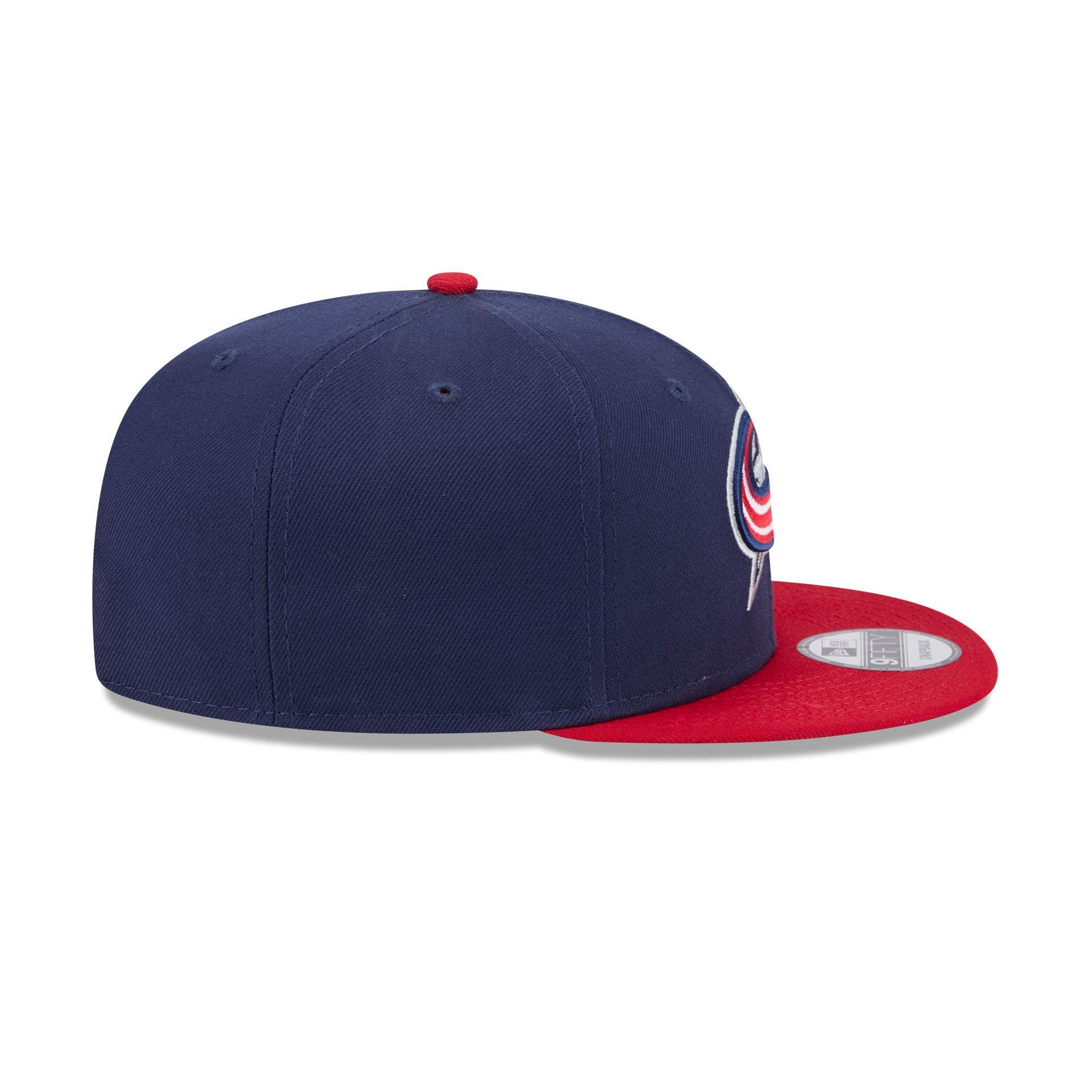 Columbus Blue Jackets Red Visor 9FIFTY Snapback Hat - Image 5