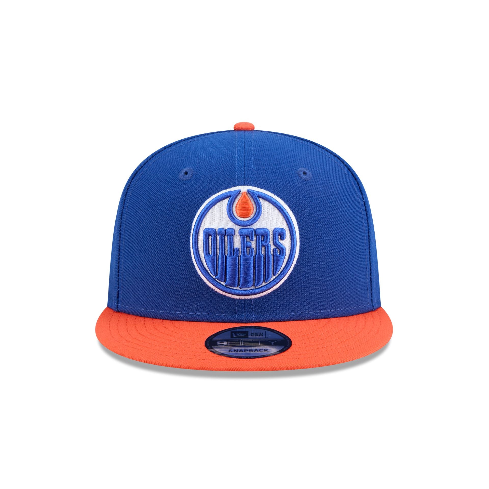 Edmonton Oilers Orange Visor 9FIFTY Snapback Hat - Image 2