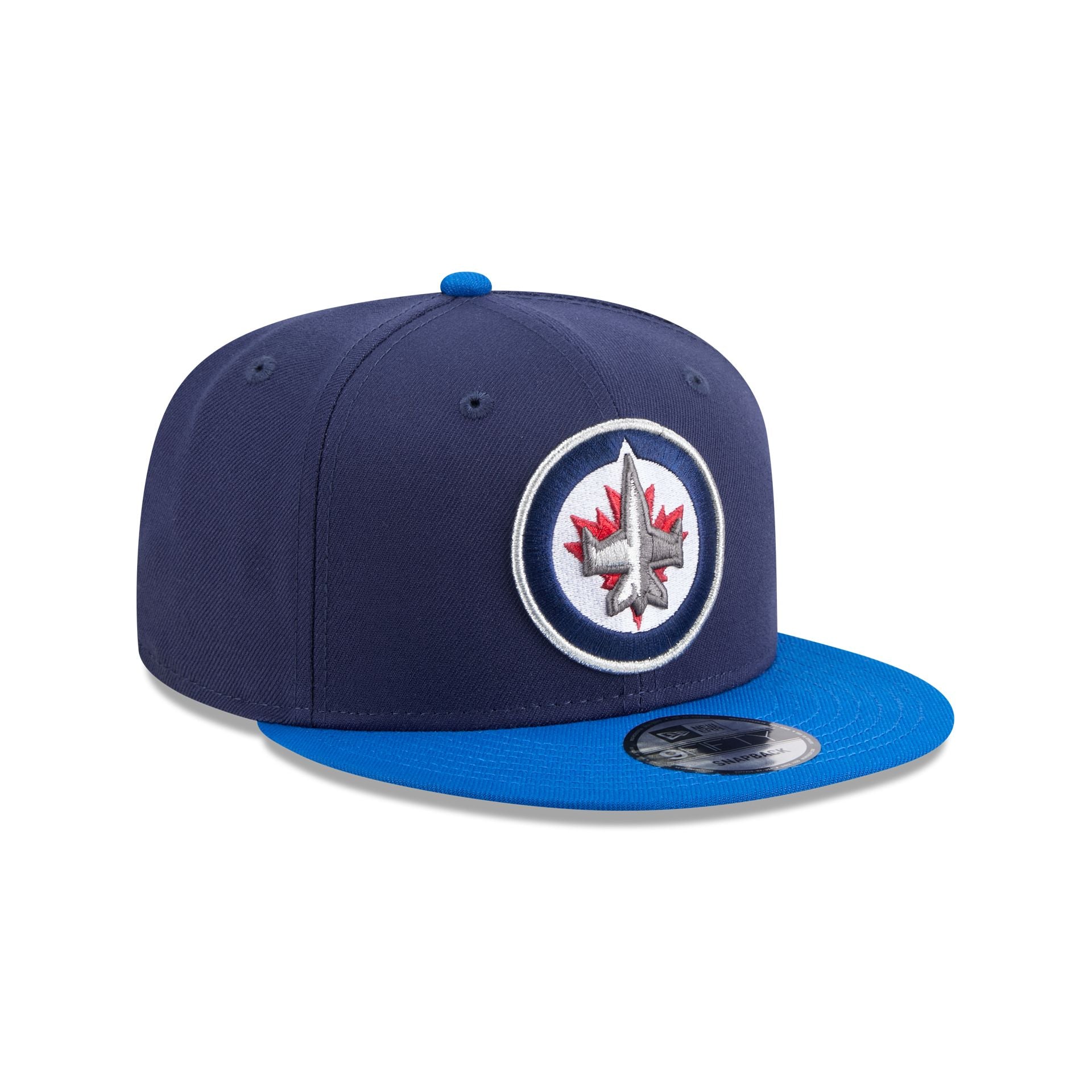Winnipeg Jets Blue Visor 9FIFTY Snapback Hat - Image 3