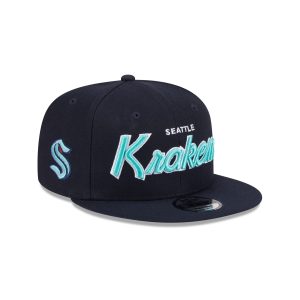 Seattle Kraken Script 9FIFTY Snapback Hat