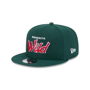 Minnesota Wild Script 9FIFTY Snapback Hat
