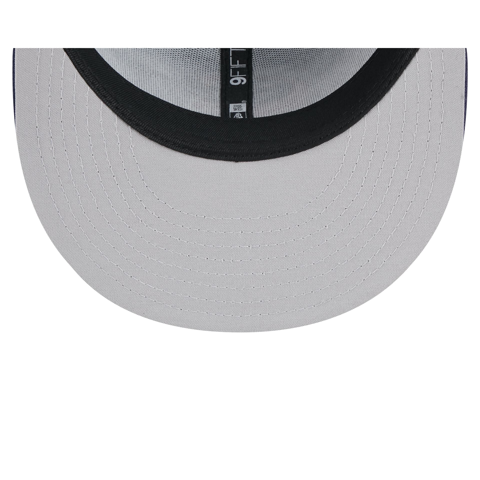 Columbus Blue Jackets Team Tag 9FIFTY Trucker Hat - Image 7