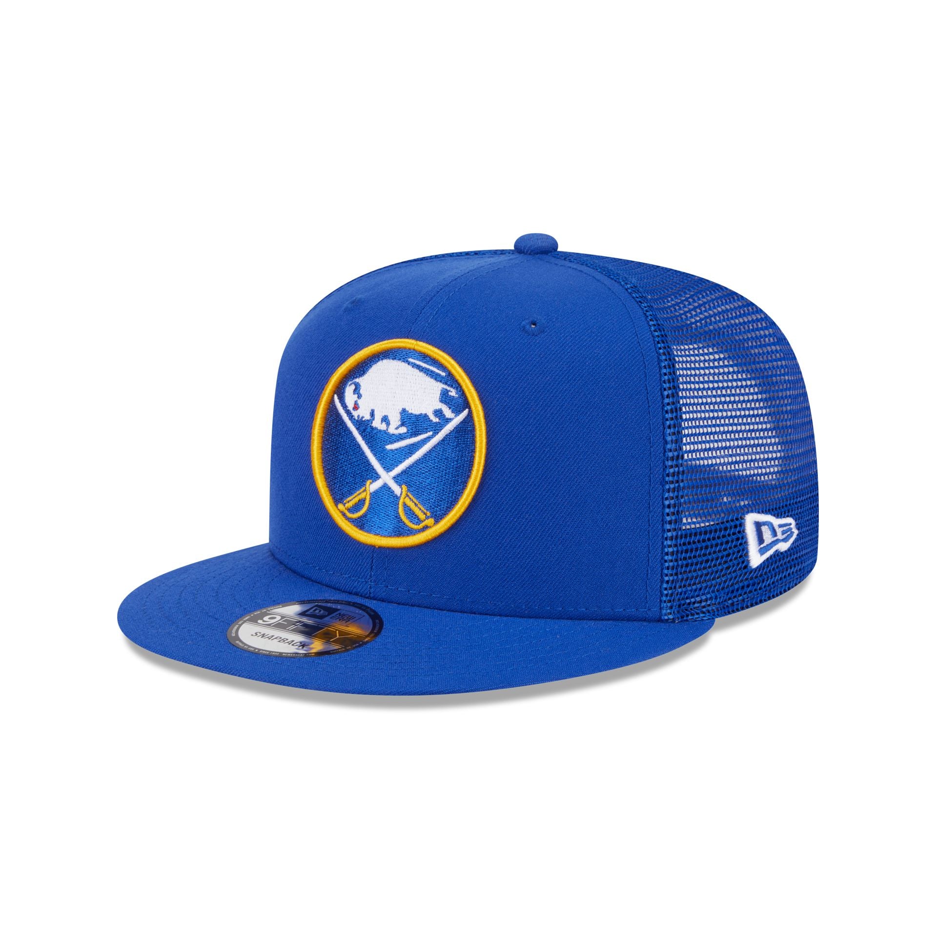 Buffalo Sabres Team Tag 9FIFTY Trucker Hat