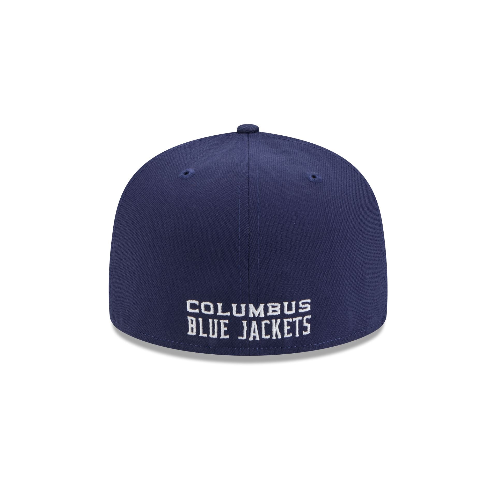 Columbus Blue Jackets Rear Wordmark 59FIFTY Fitted Hat - Image 6