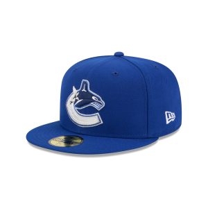Vancouver Canucks Rear Wordmark 59FIFTY Fitted Hat