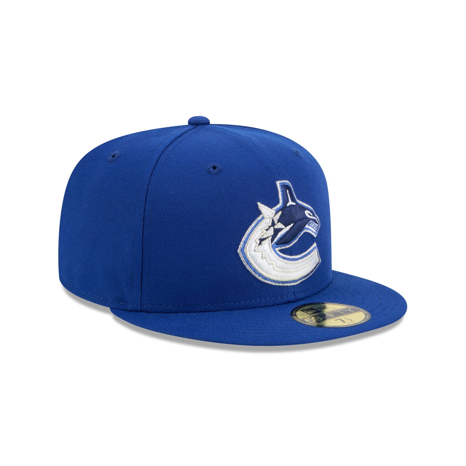 Vancouver Canucks Rear Wordmark 59FIFTY Fitted Hat - Image 3