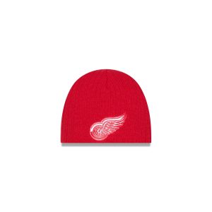 Detroit Red Wings Mini Fan Kids Skull Knit Hat