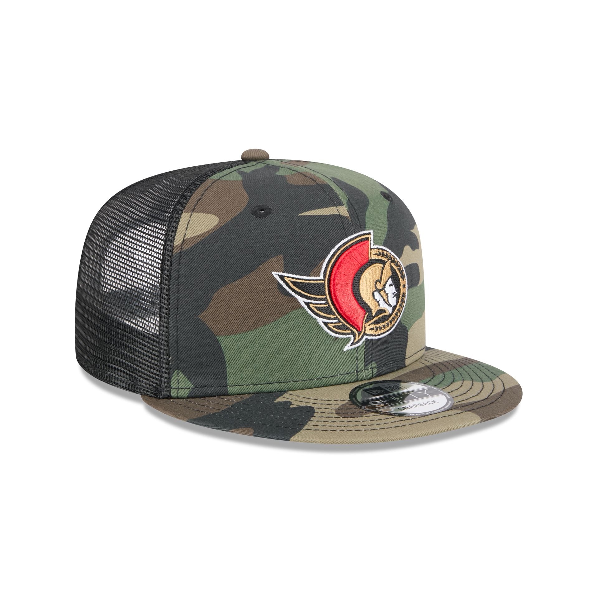Ottawa Senators Camo 9FIFTY Trucker Hat - Image 3