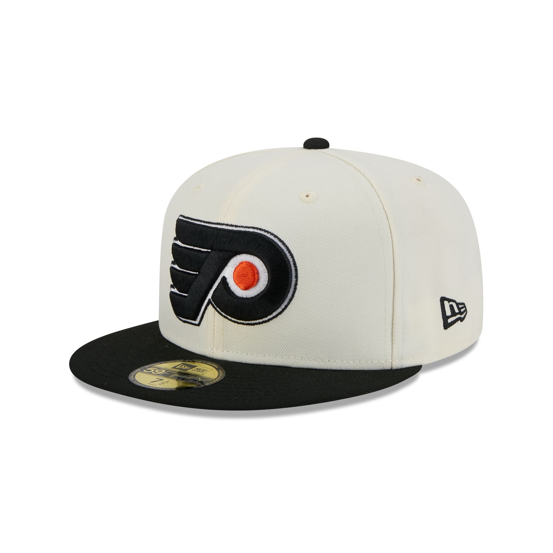 Philadelphia Flyers Chrome White 59FIFTY Fitted Hat