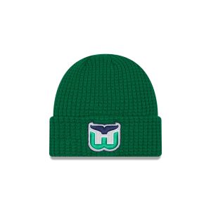 Hartford Whalers Waffle Knit Beanie Hat