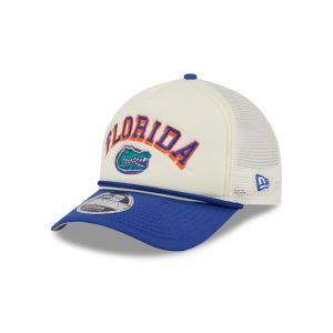 Florida Gators Chrome Arch 9FORTY M-Crown A-Frame Trucker Hat
