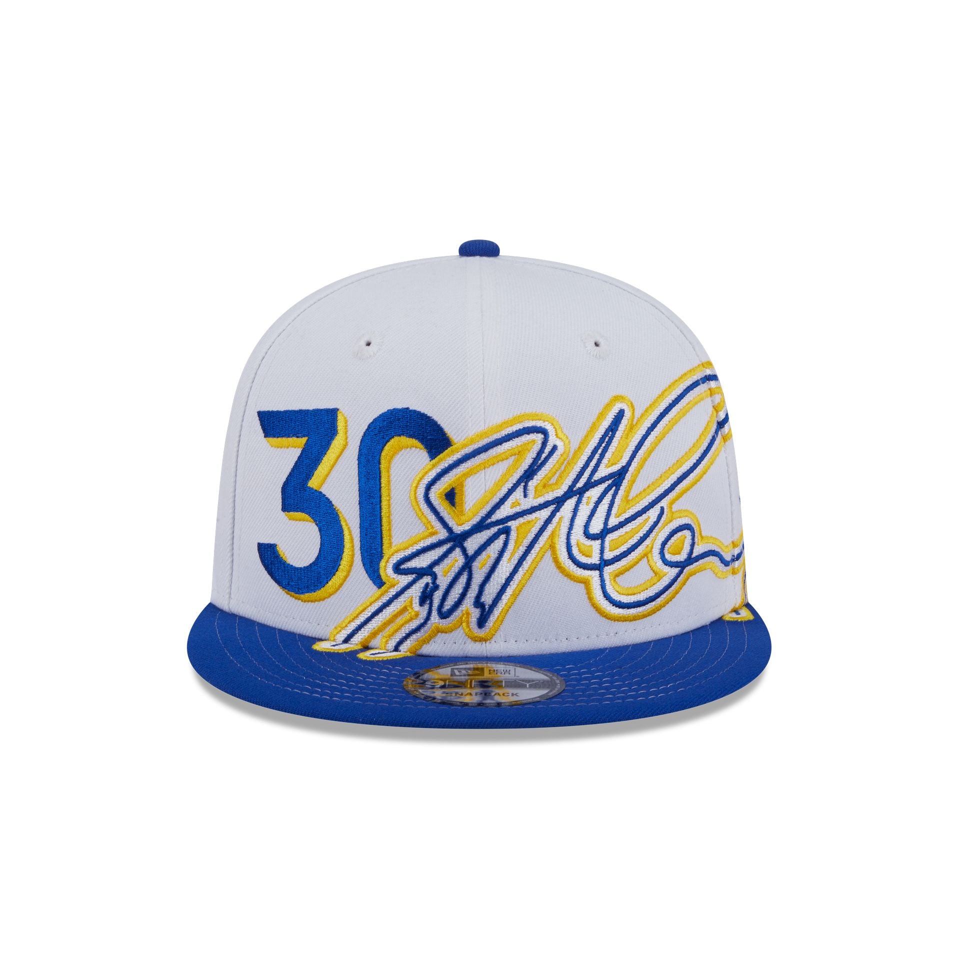 Golden State Warriors Stephen Curry Signature 9FIFTY Snapback Hat - Image 2