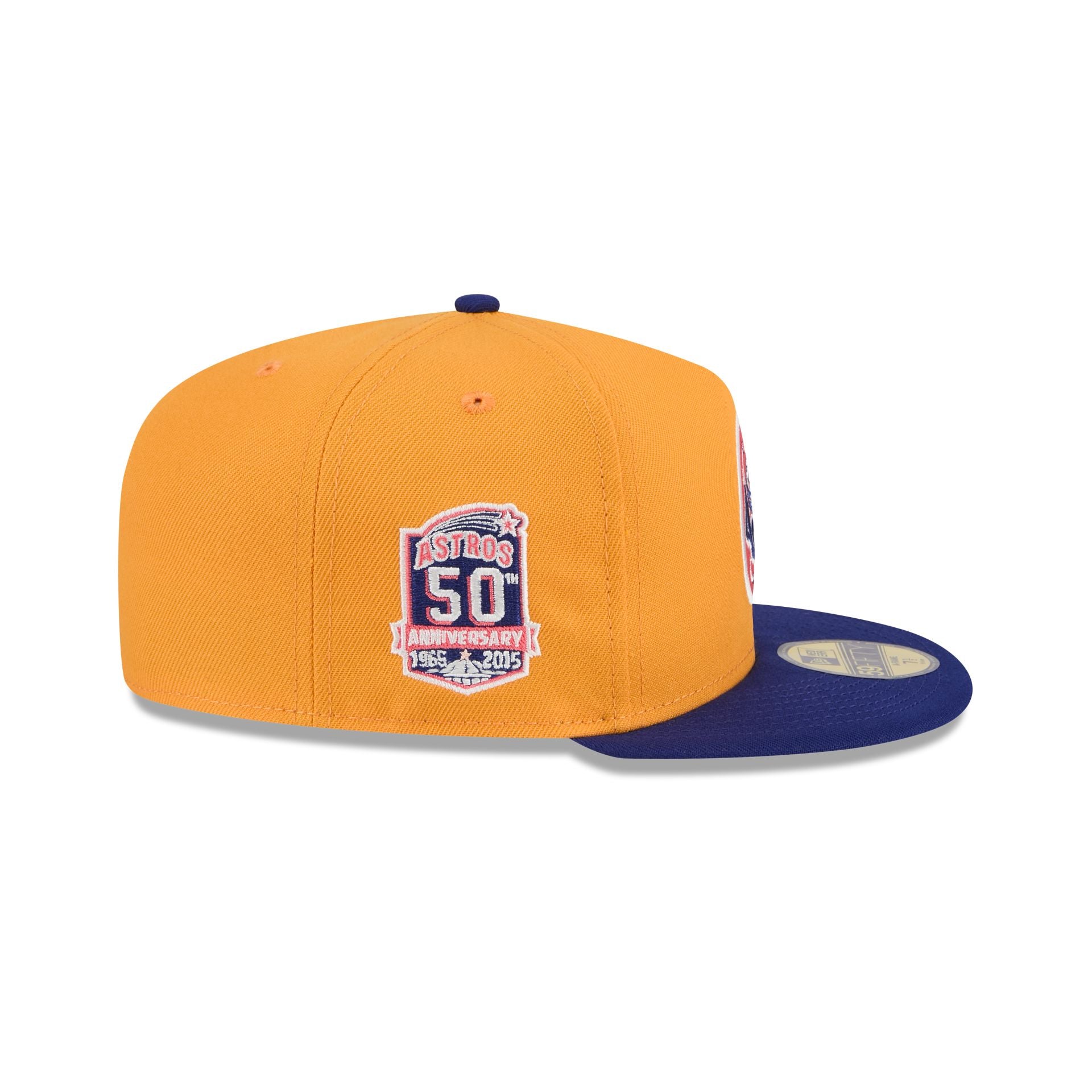 Houston Astros Gold 59FIFTY A-Frame Fitted Hat - Image 4