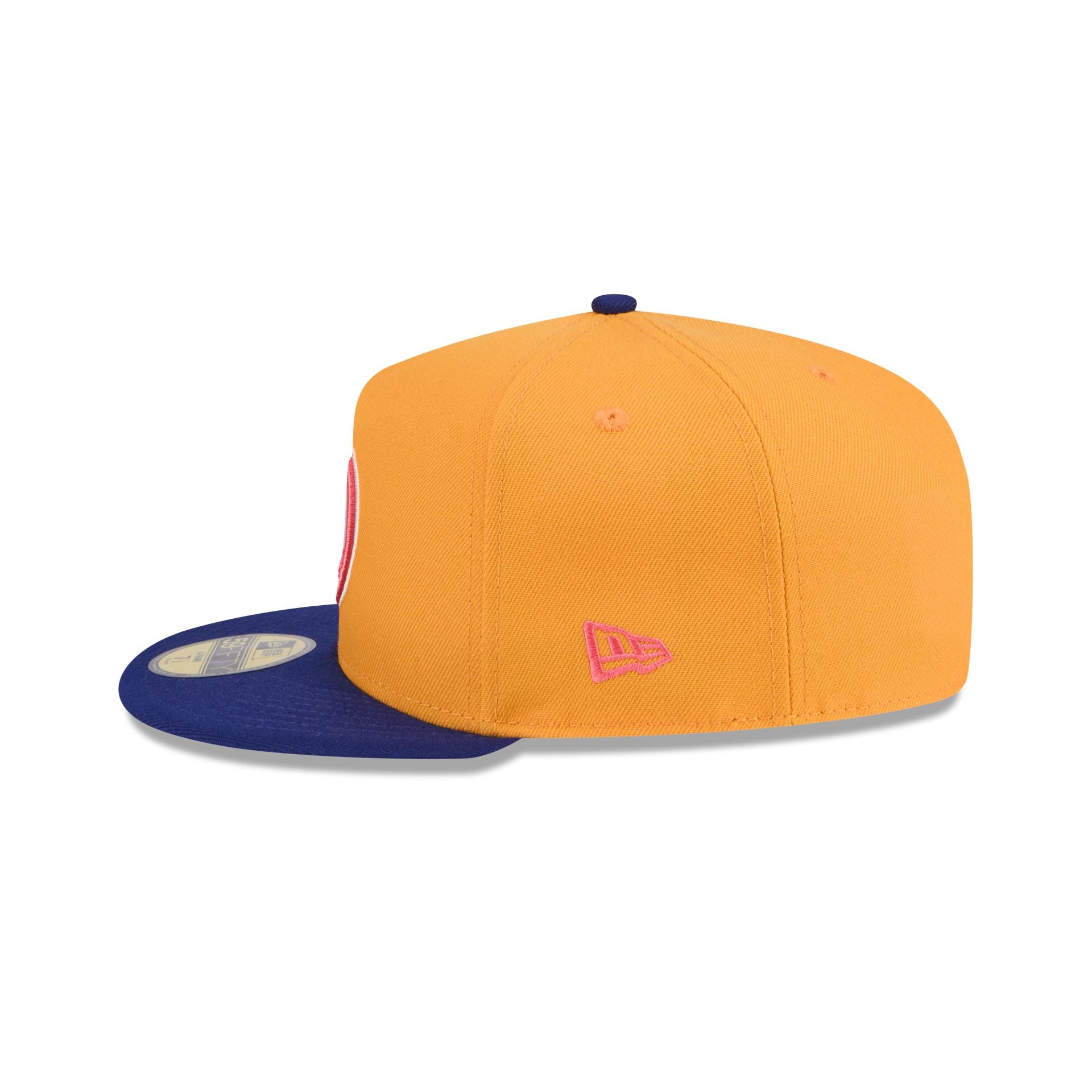Golden State Warriors Gold 59FIFTY A-Frame Fitted Hat - Image 5