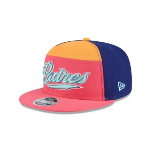 San Diego Padres Coral Split Panel 9FIFTY Snapback Hat