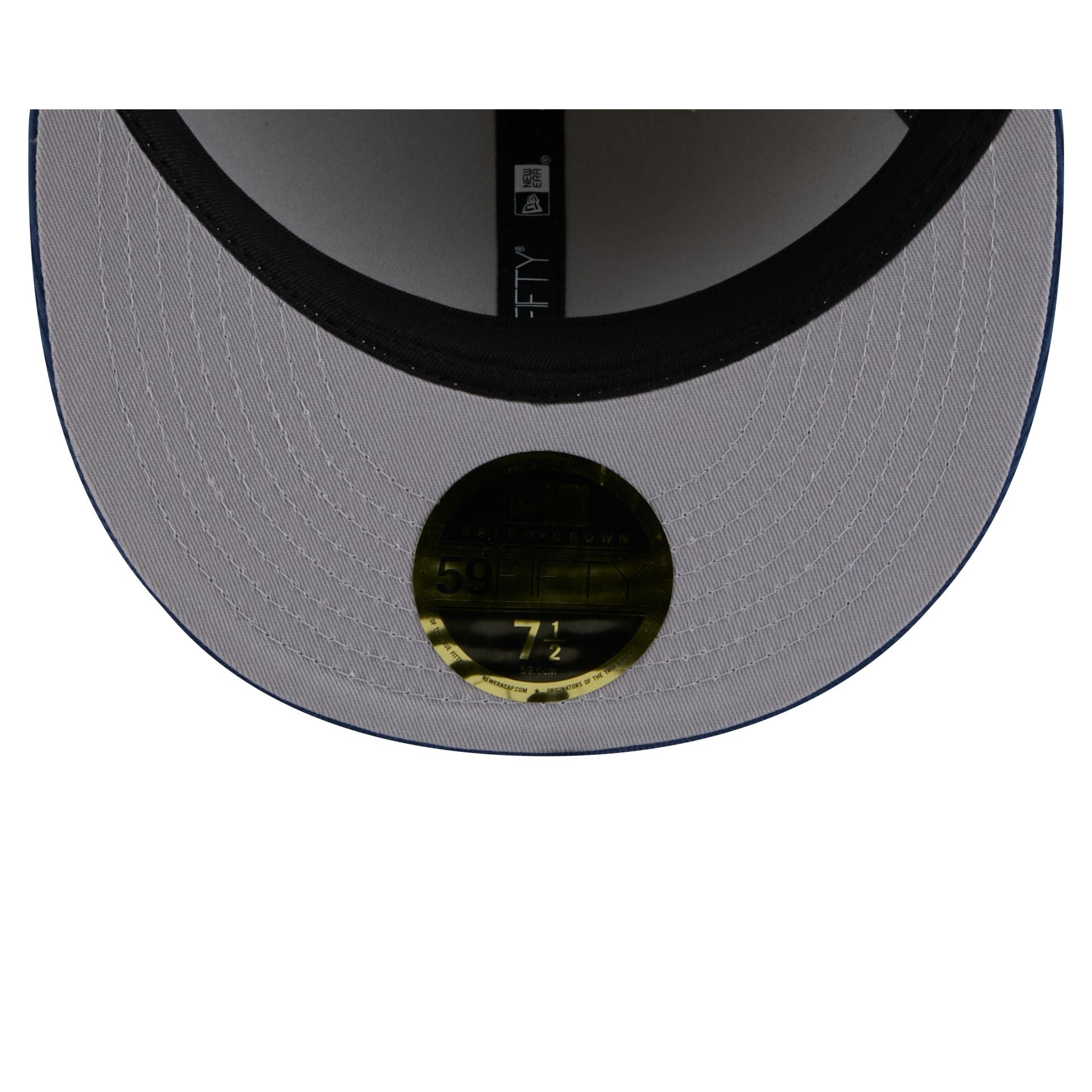New Era Cap Chrome Slate Retro Crown 59FIFTY Fitted Hat - Image 7