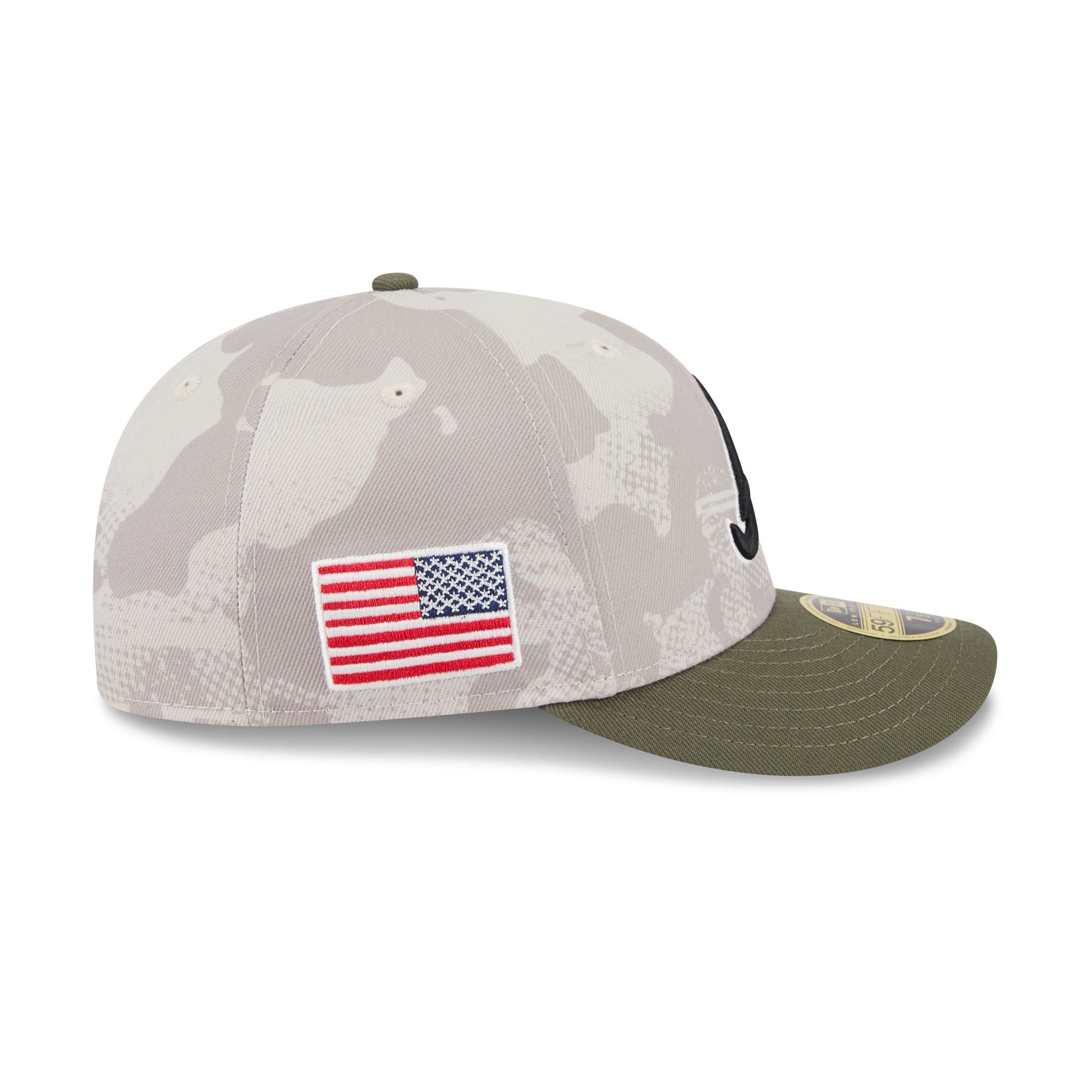 Atlanta Braves Armed Forces Day 2025 Low Profile 59FIFTY Fitted Hat - Image 4