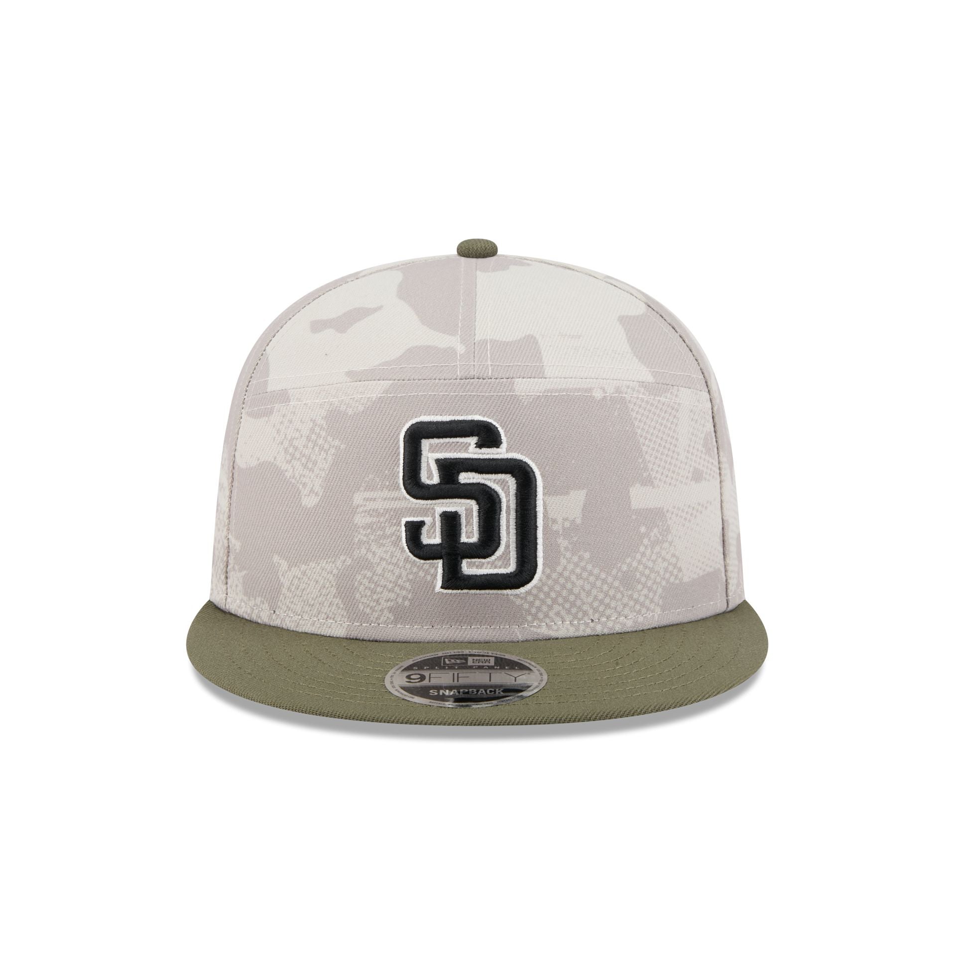 San Diego Padres Armed Forces Day 2025 Split Panel 9FIFTY Snapback Hat - Image 2