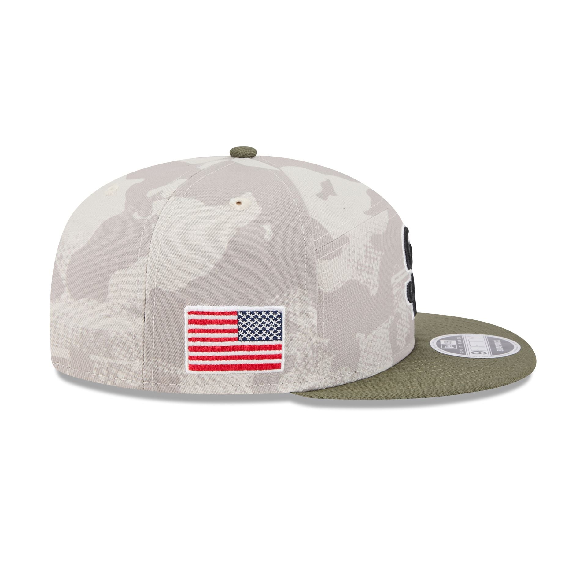 San Diego Padres Armed Forces Day 2025 Split Panel 9FIFTY Snapback Hat - Image 4