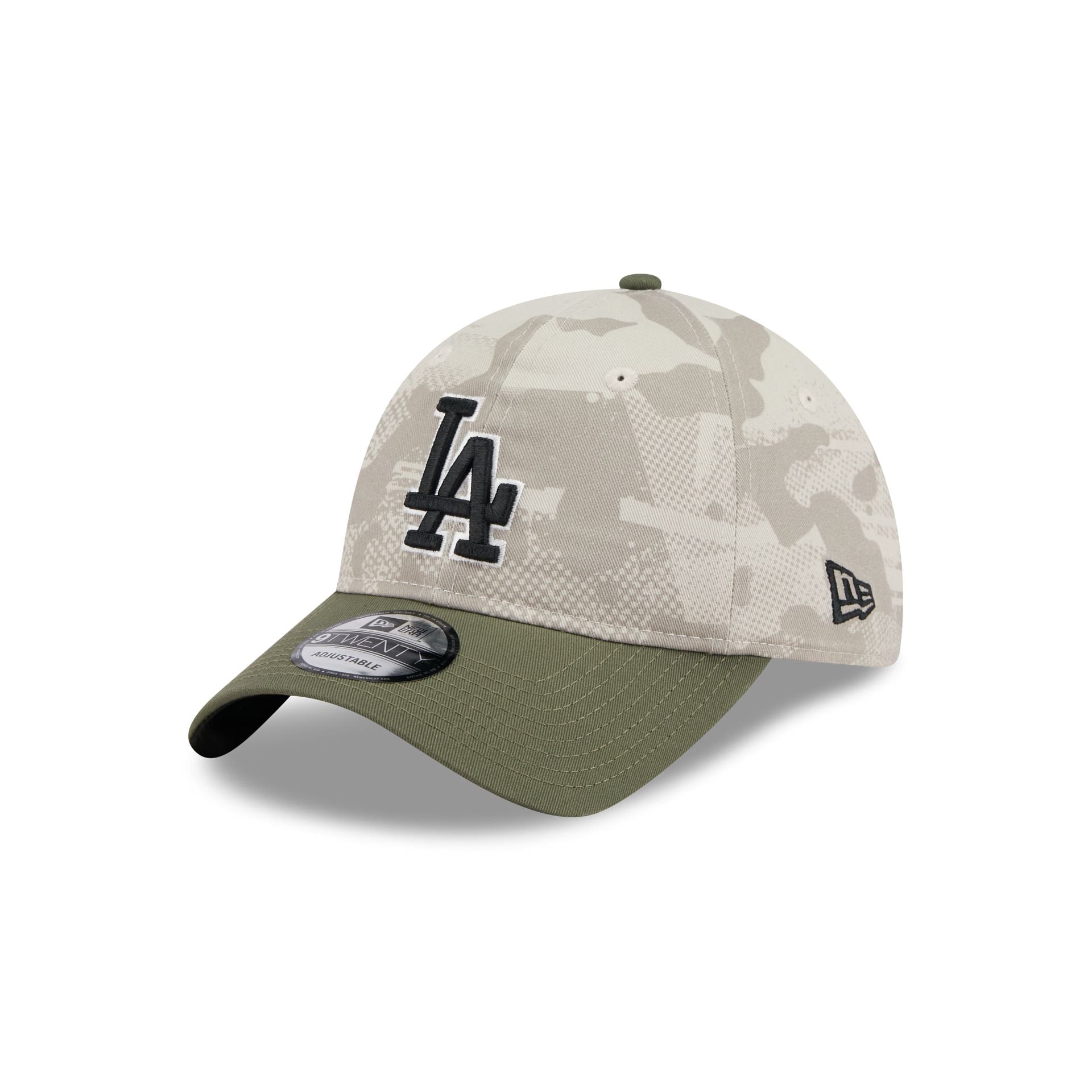 Los Angeles Dodgers Armed Forces Day 2025 9TWENTY Adjustable Hat - Image 3