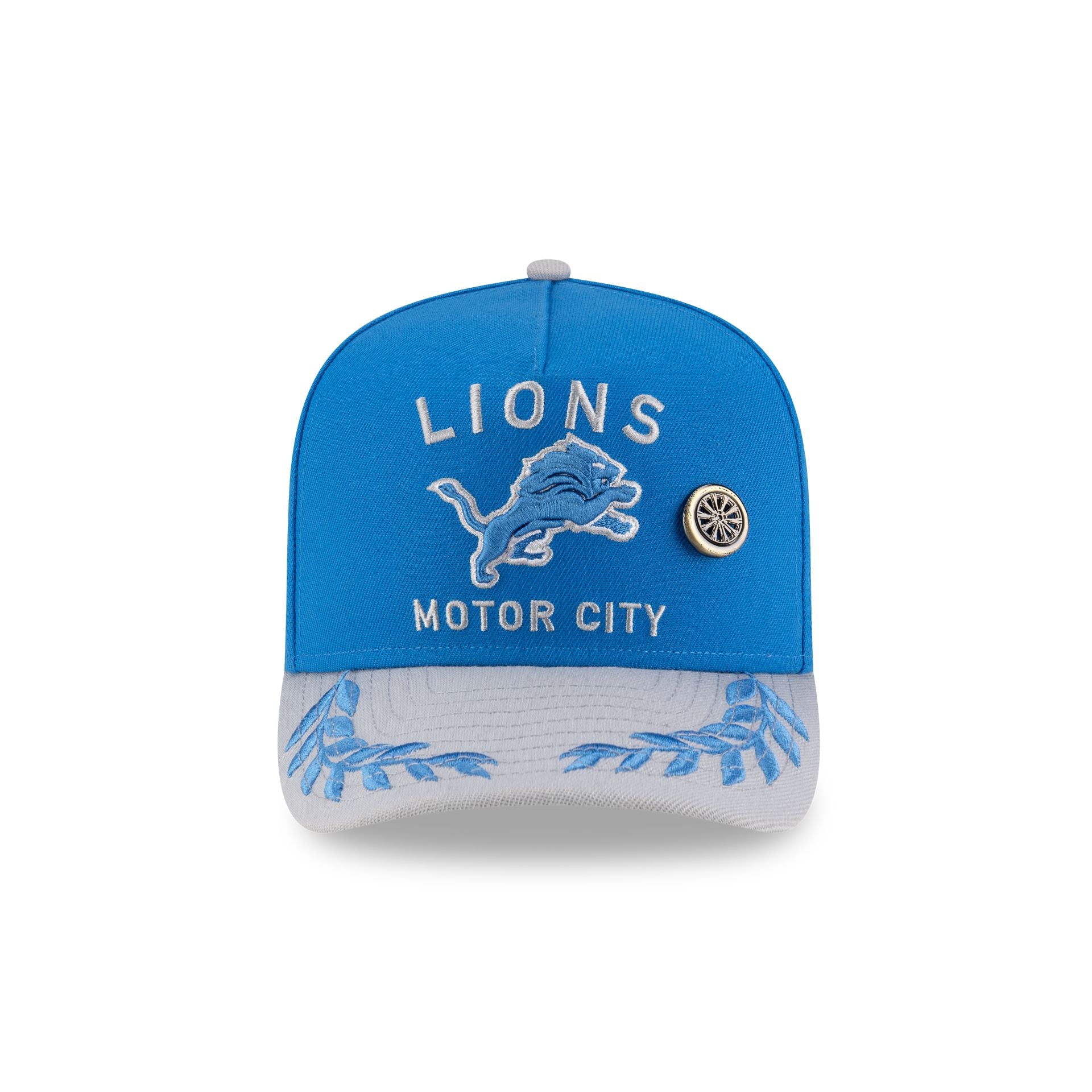 Detroit Lions 2025 Draft 59FIFTY A-Frame Fitted Hat - Image 2