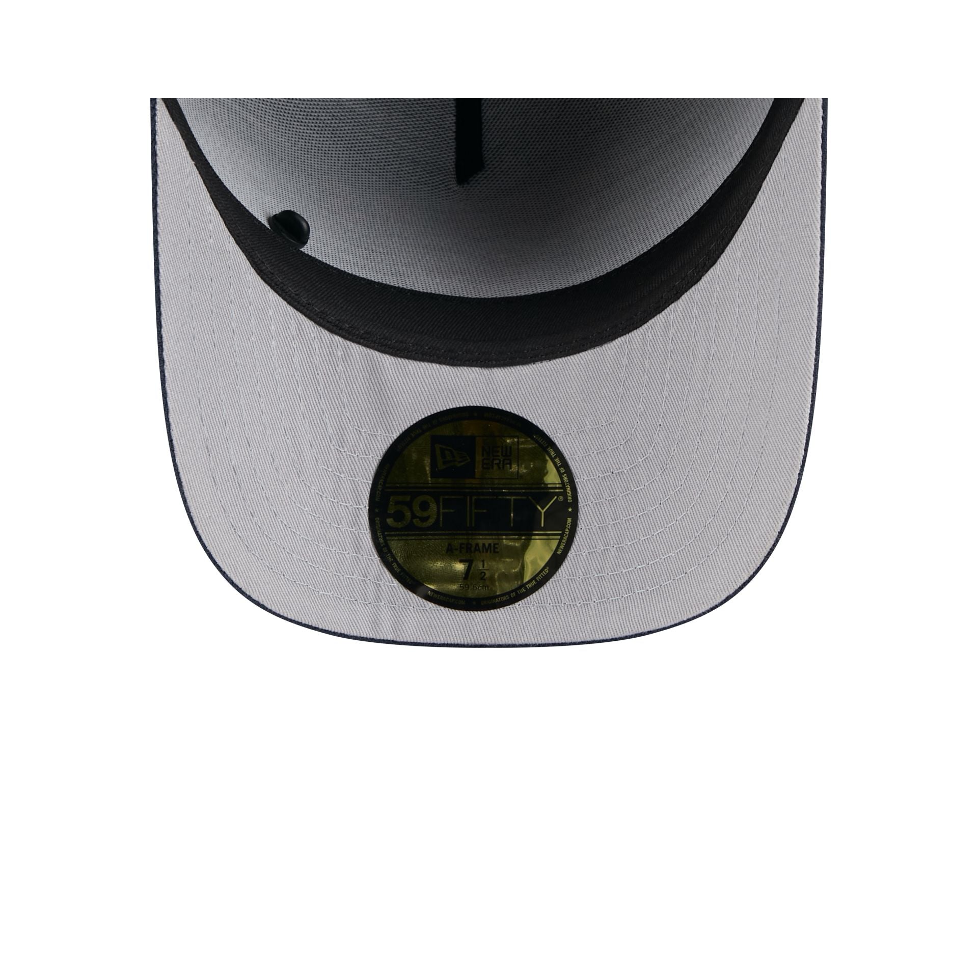 Chicago Bears 2025 Draft Black 59FIFTY A-Frame Fitted Hat - Image 7