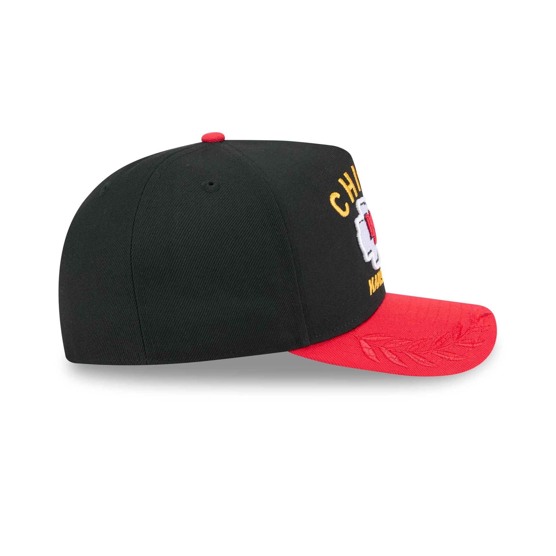 Kansas City Chiefs 2025 Draft Black 59FIFTY A-Frame Fitted Hat - Image 5