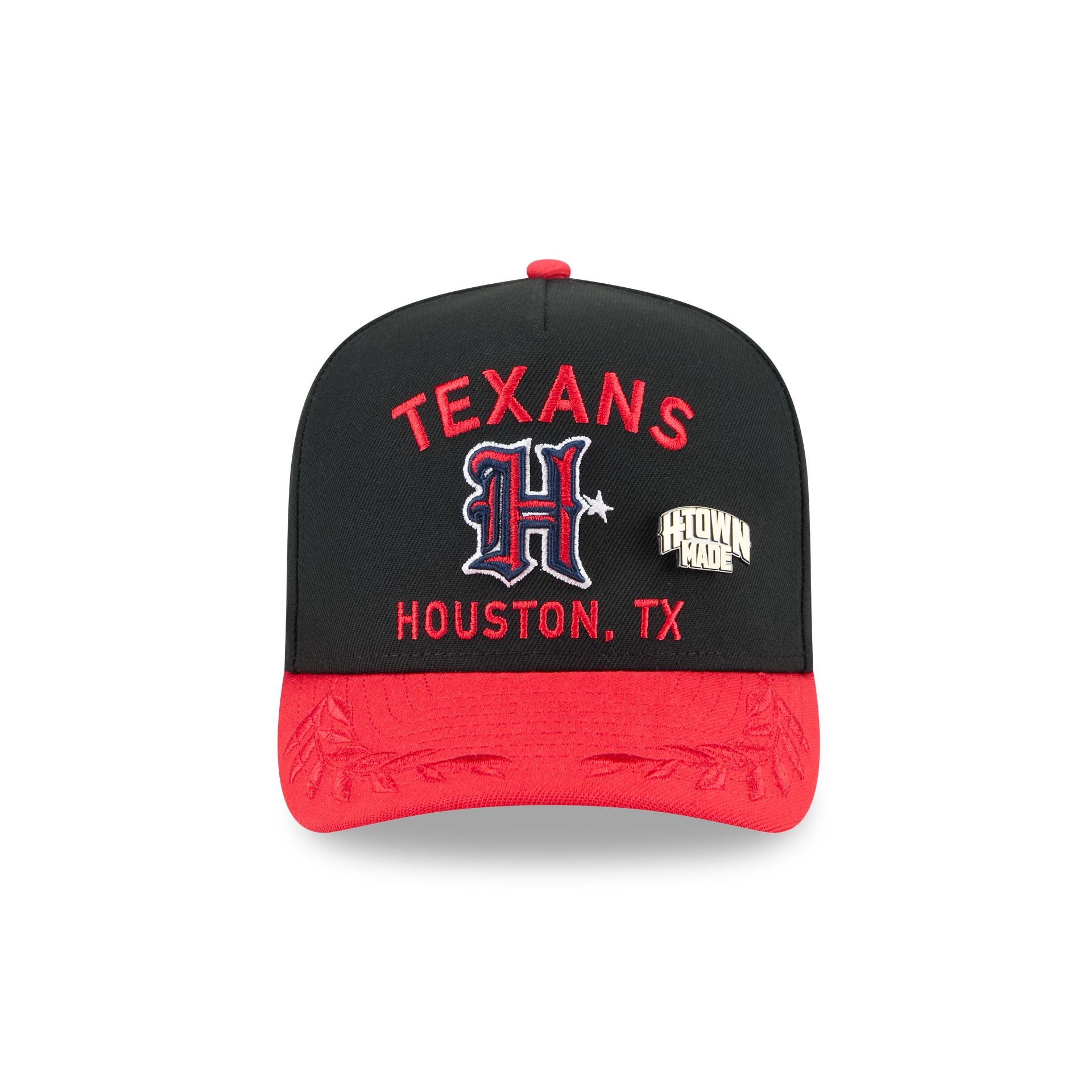 Houston Texans 2025 Draft Black 59FIFTY A-Frame Fitted Hat - Image 2