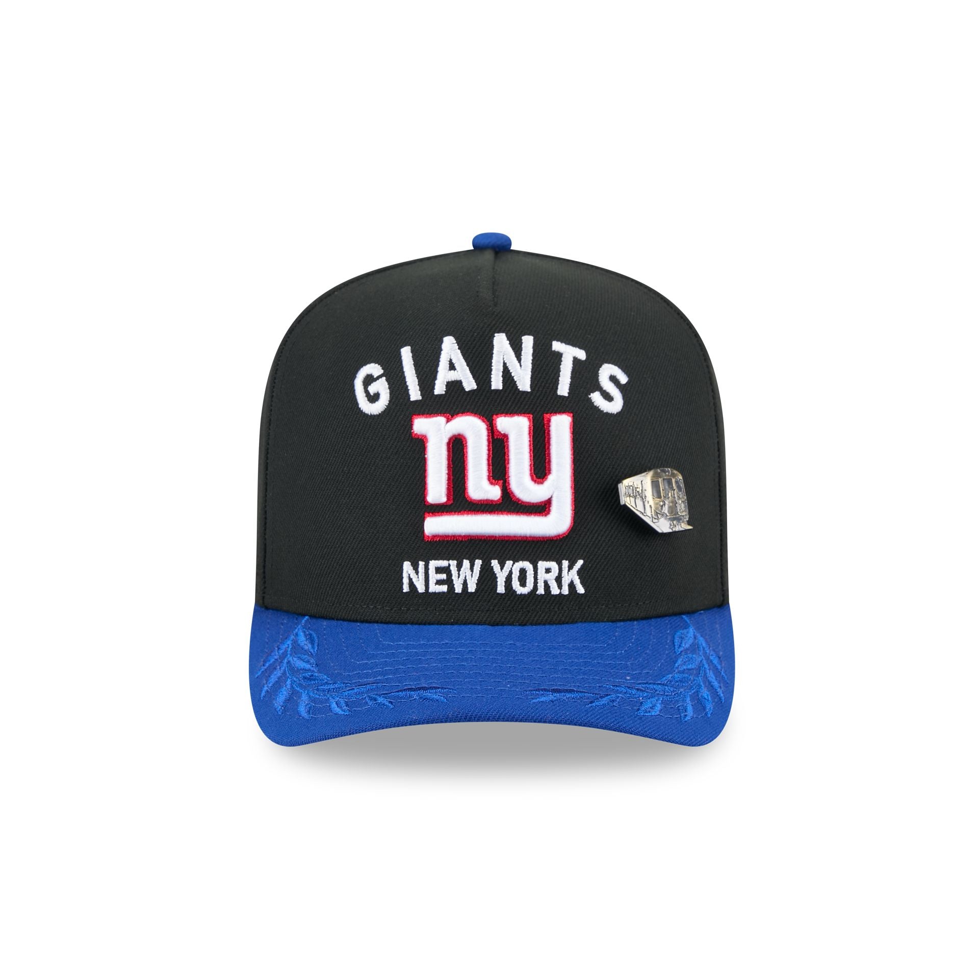 New York Giants 2025 Draft Black 59FIFTY A-Frame Fitted Hat - Image 2