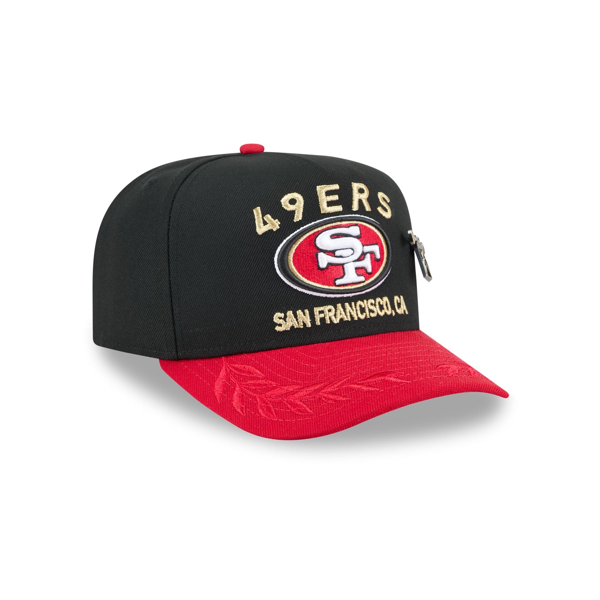 San Francisco 49ers 2025 Draft Black 59FIFTY A-Frame Fitted Hat - Image 3