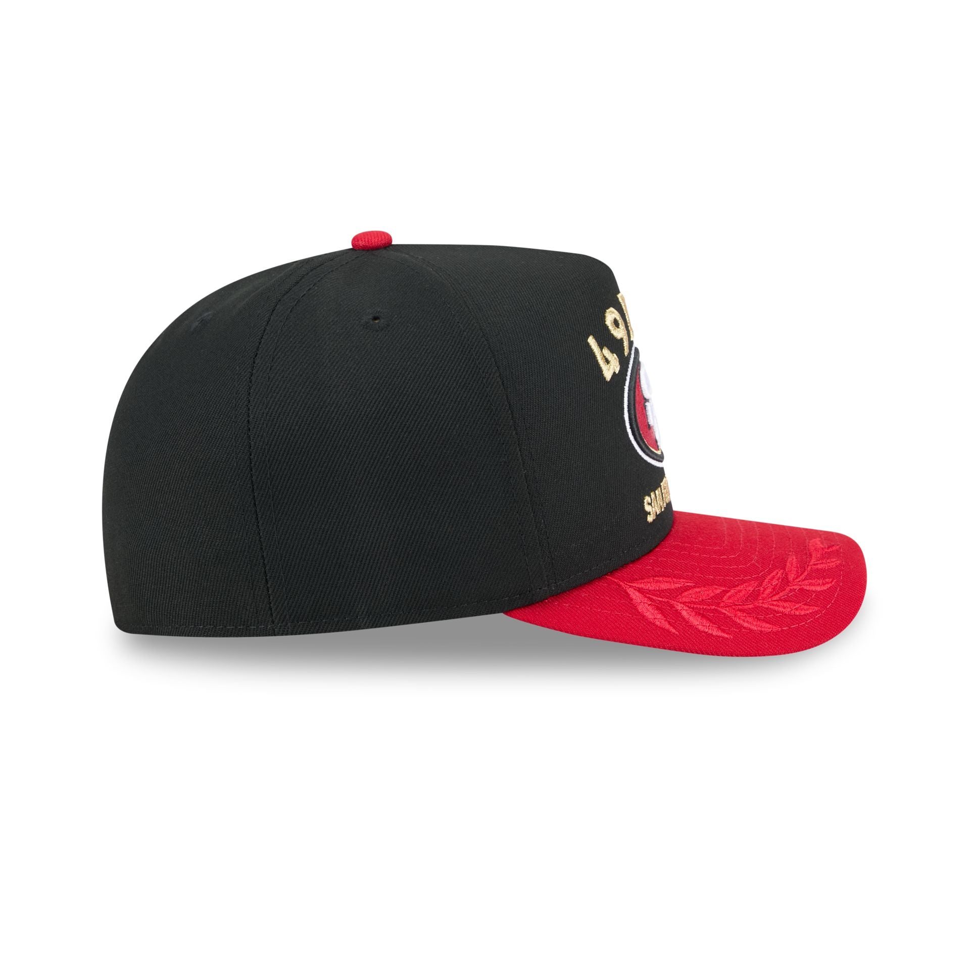San Francisco 49ers 2025 Draft Black 59FIFTY A-Frame Fitted Hat - Image 5