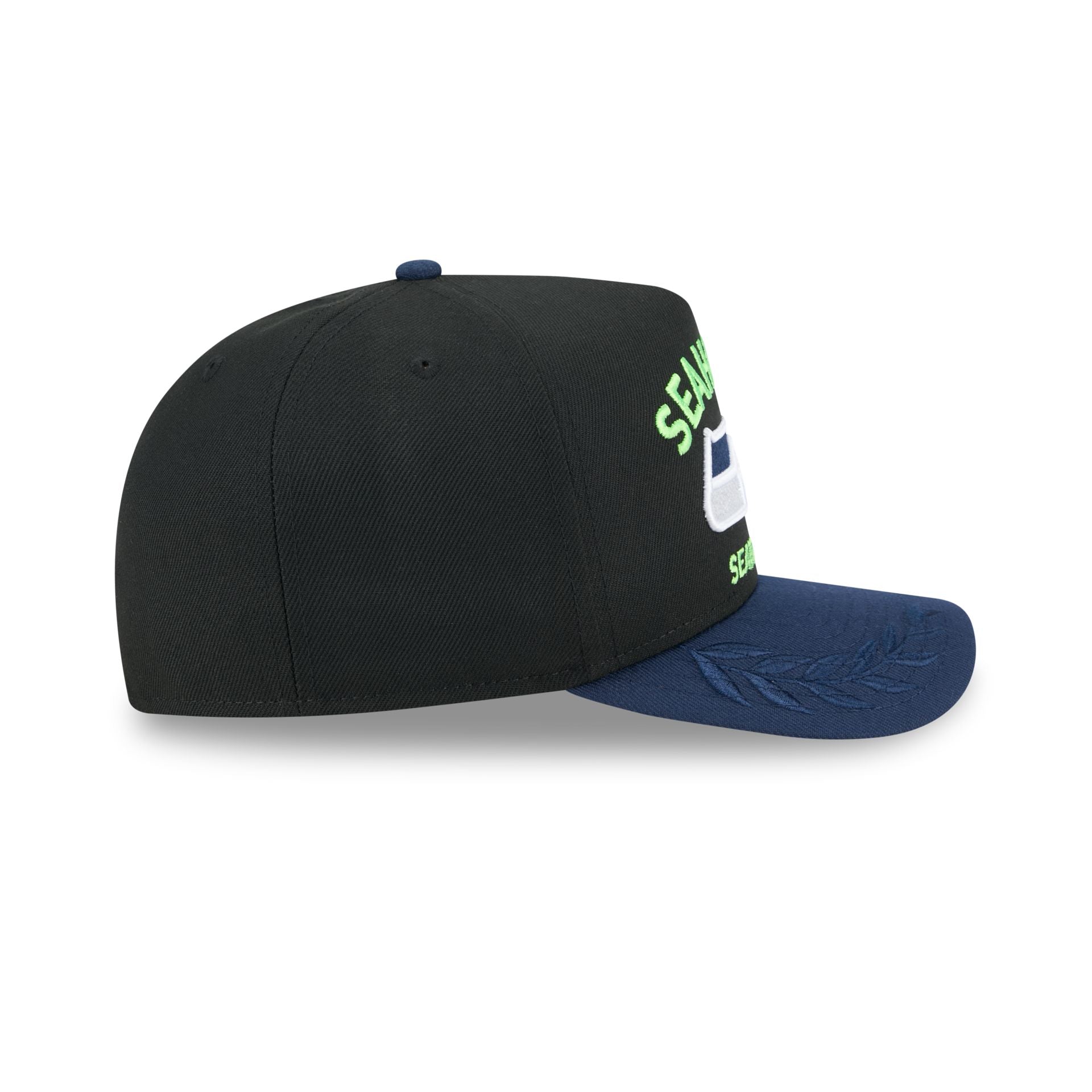 Seattle Seahawks 2025 Draft Black 59FIFTY A-Frame Fitted Hat - Image 5