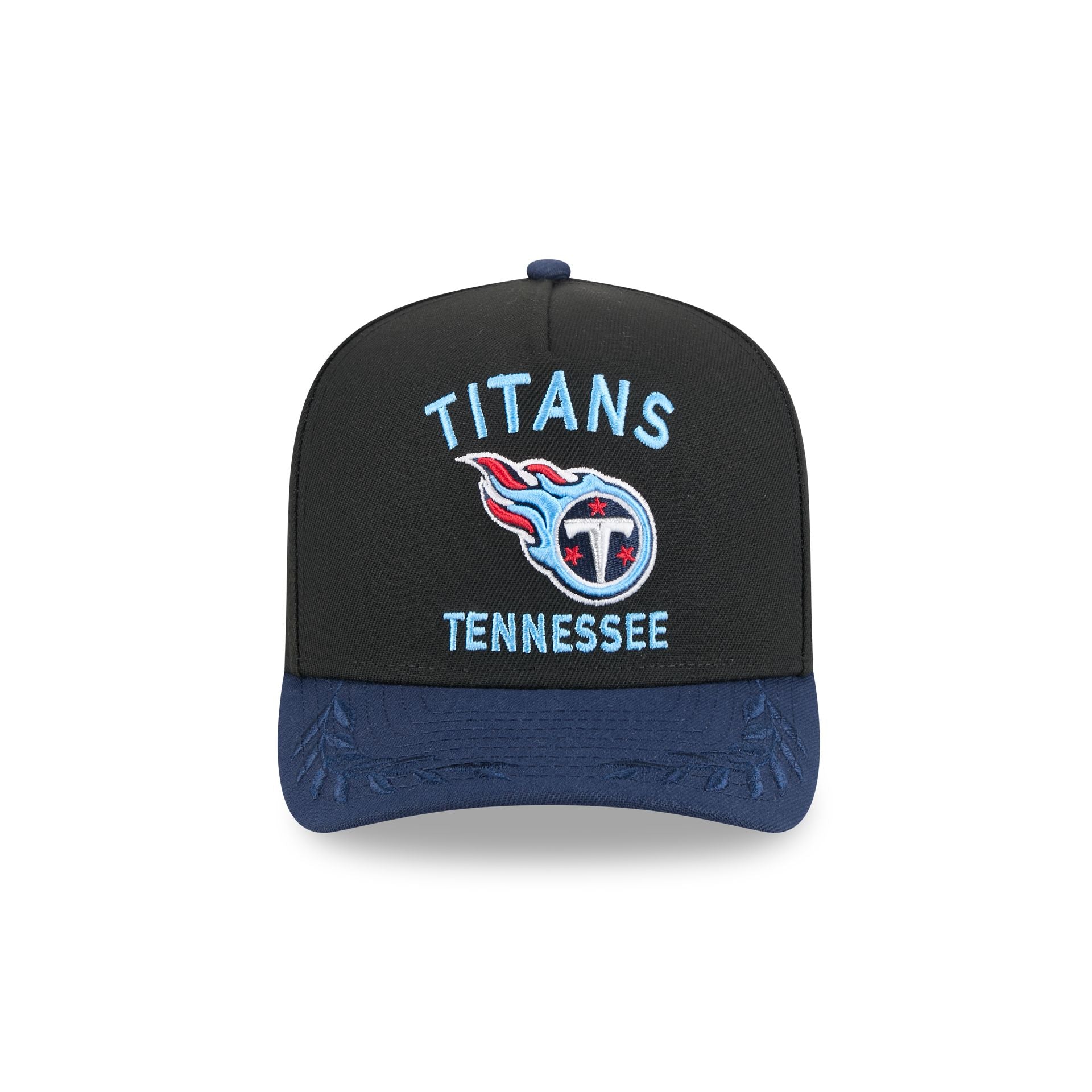 Tennessee Titans 2025 Draft 9FIFTY A-Frame Snapback Hat - Image 2