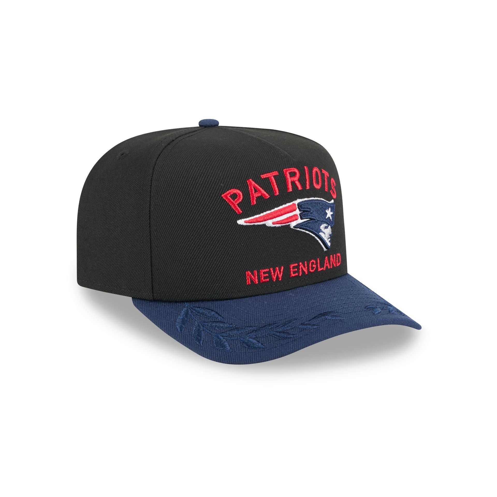 New England Patriots 2025 Draft 9FIFTY A-Frame Snapback Hat - Image 3