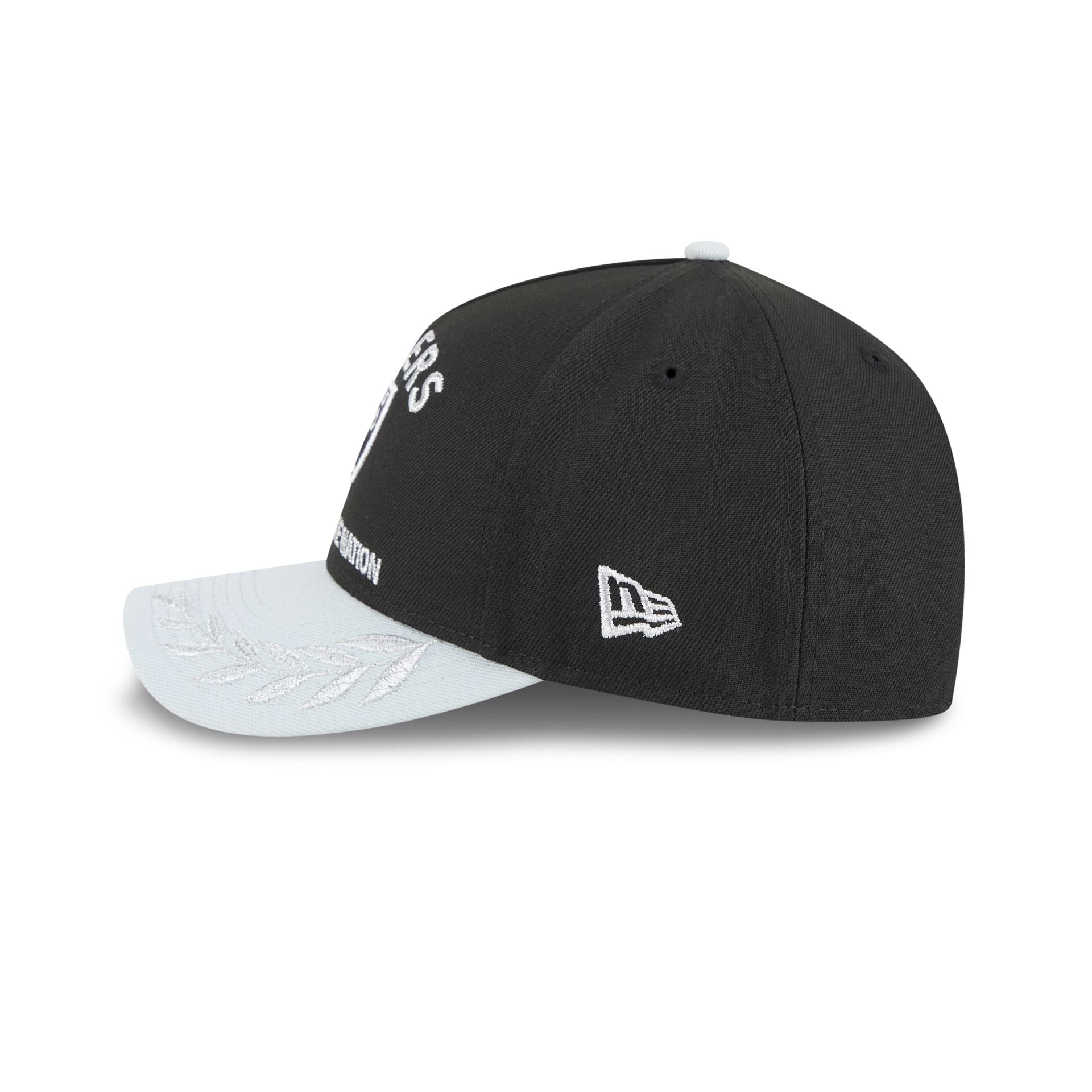 Las Vegas Raiders 2025 Draft 9FORTY M-Crown A-Frame Snapback Hat - Image 4