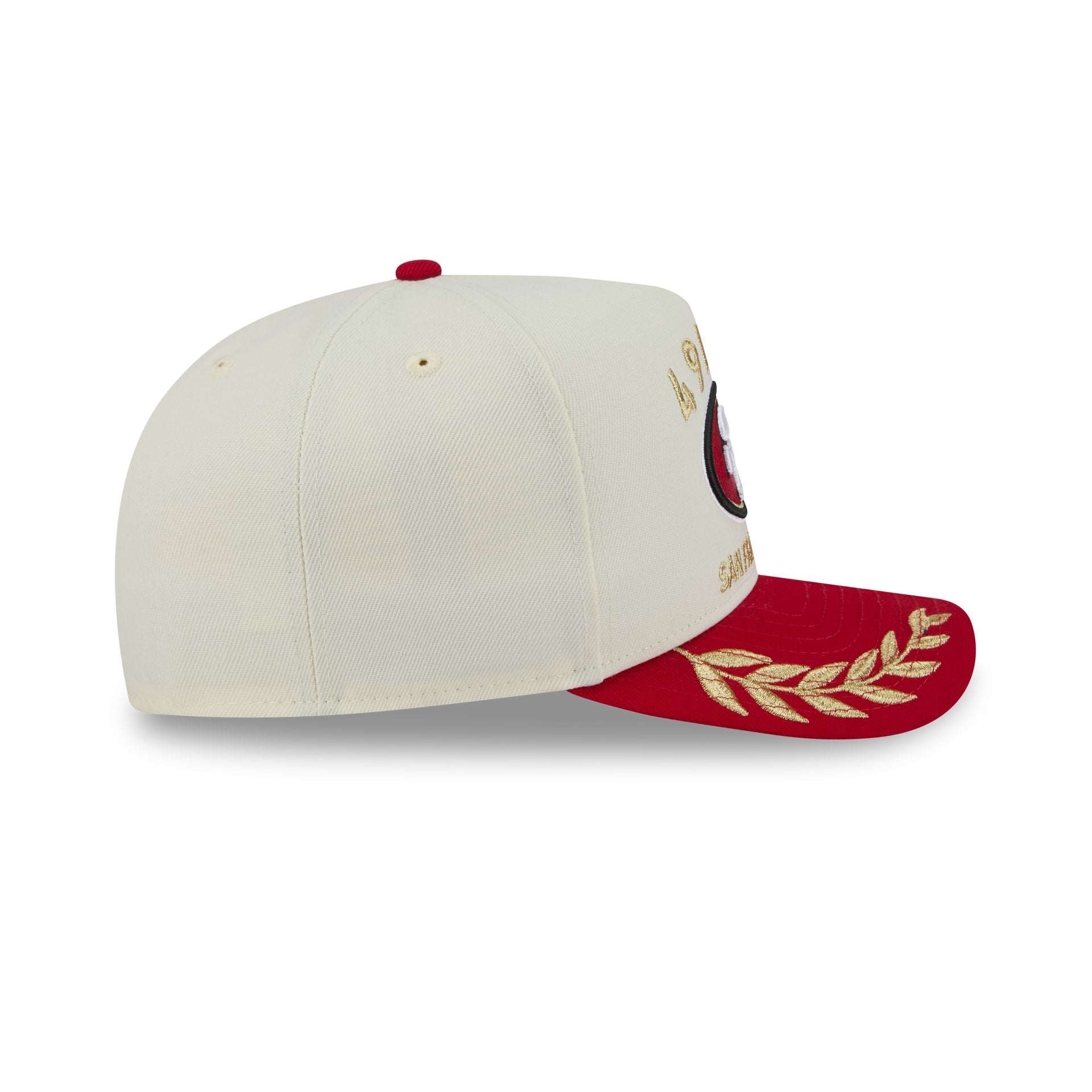 San Francisco 49ers 2025 Draft Chrome White 59FIFTY A-Frame Fitted Hat - Image 5