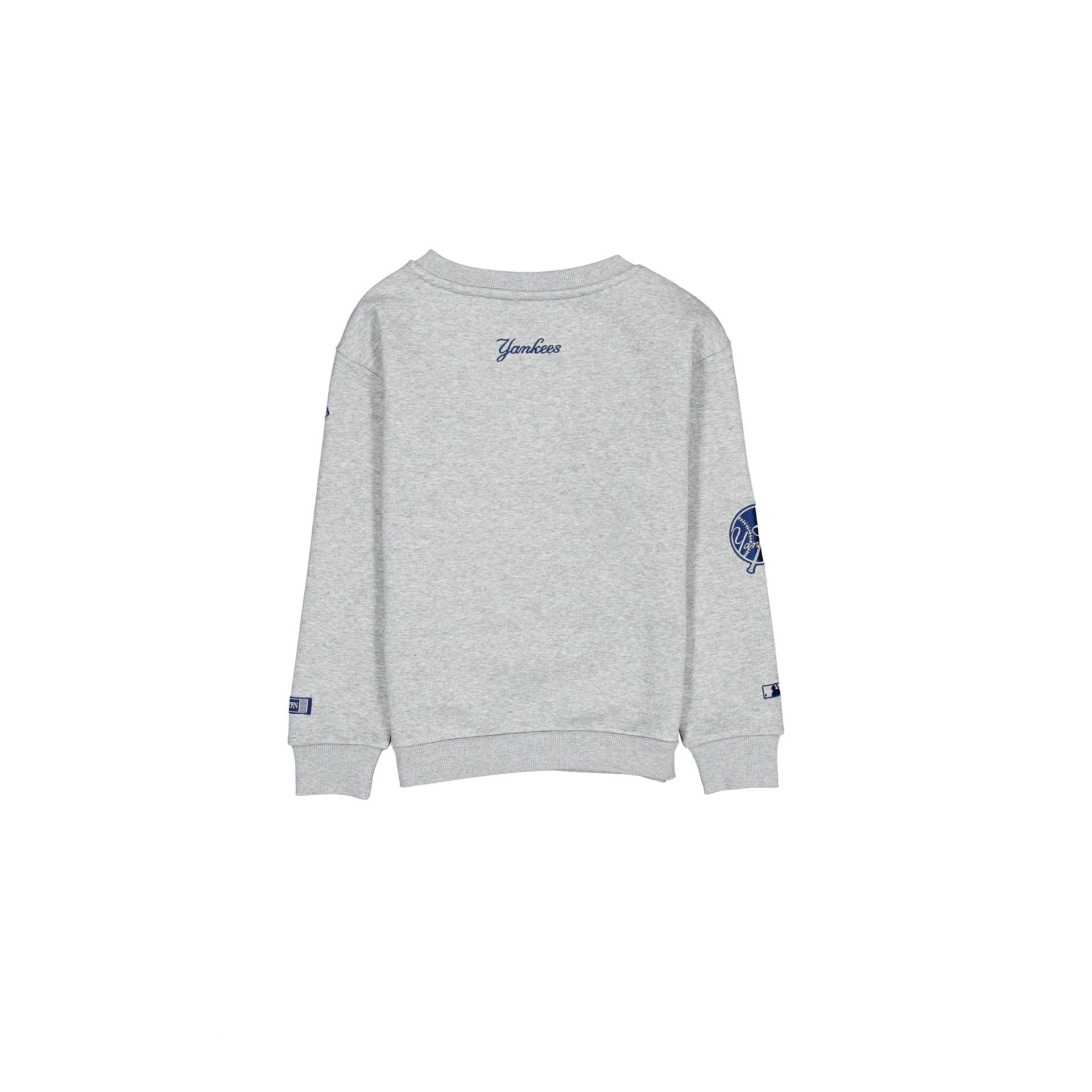 New York or Nowhere x New York Yankees Gray Youth Crewneck - Image 2