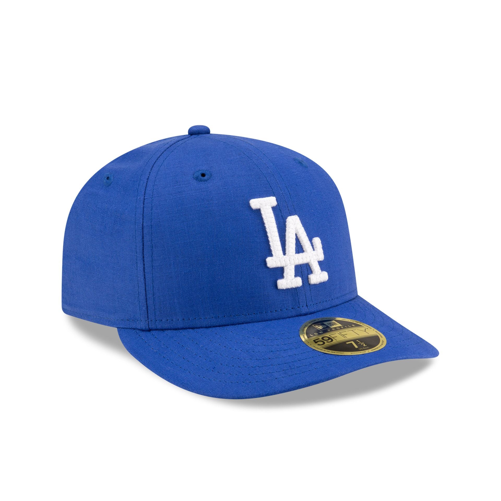 Los Angeles Dodgers Snake Scale Logo Low Profile 59FIFTY Fitted Hat - Image 3